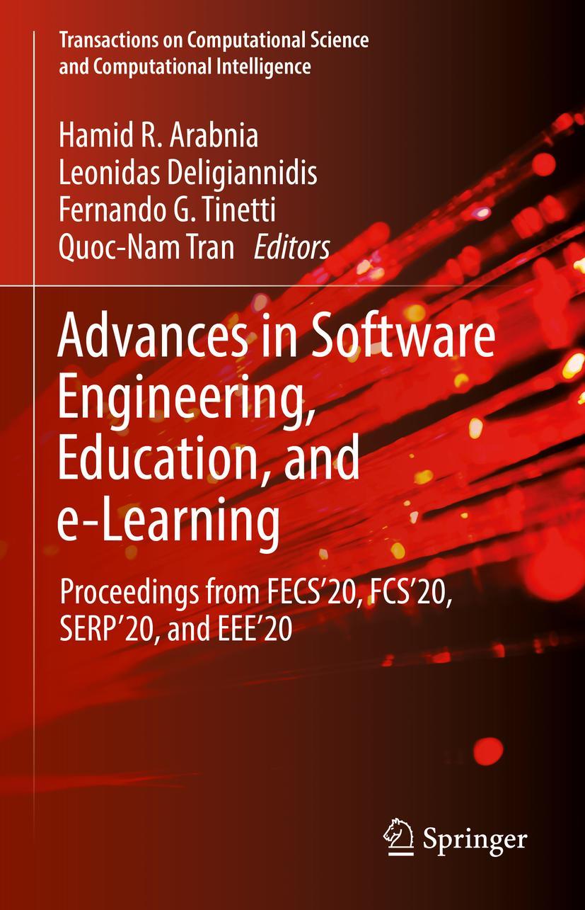 Advances in Software Engineering, Education, and e-Learning