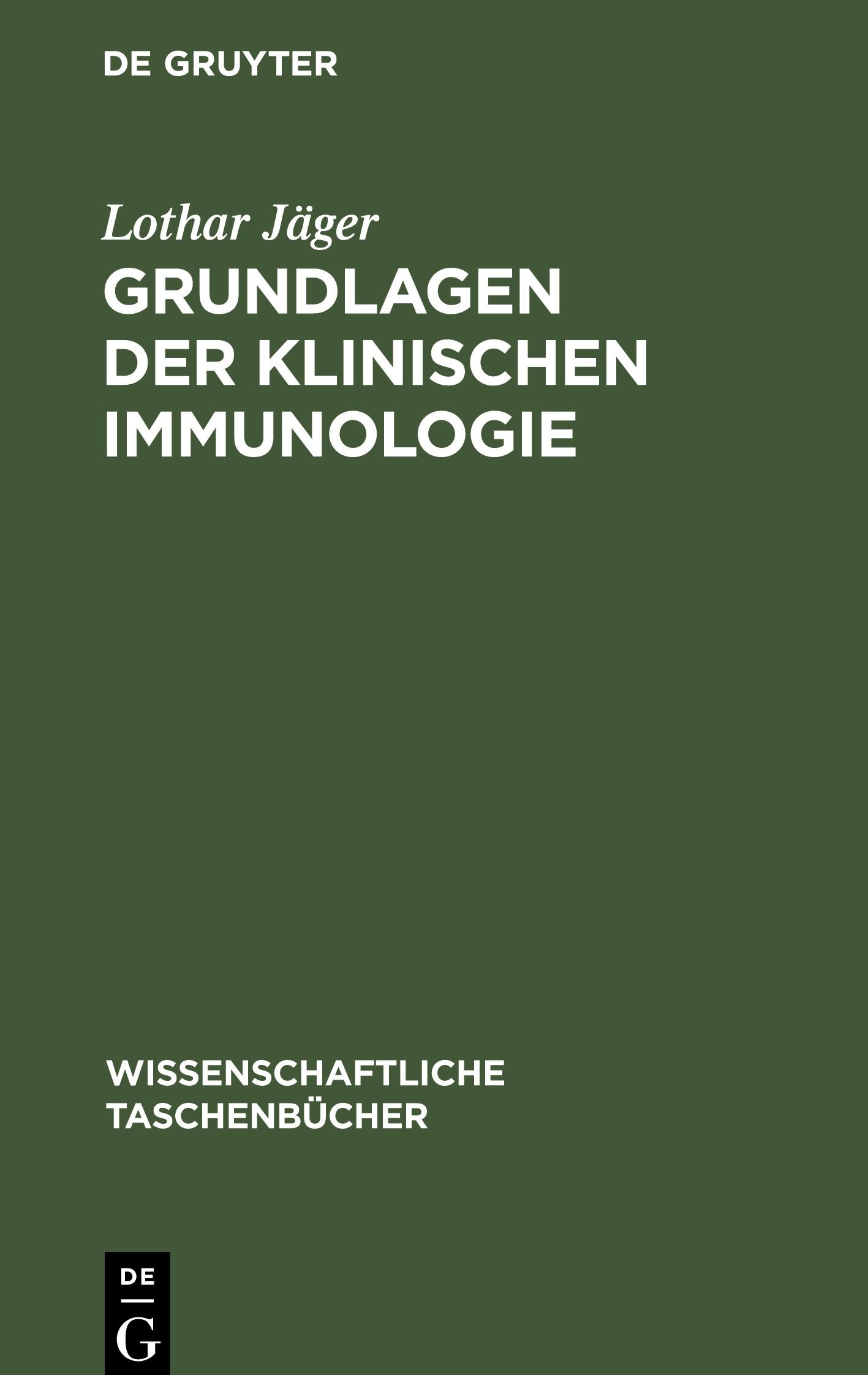 Grundlagen der Klinischen Immunologie