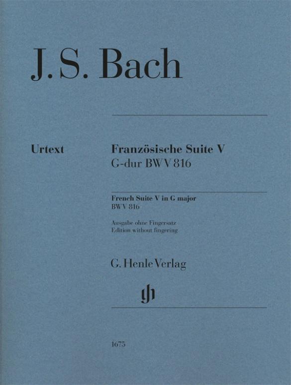 Johann Sebastian Bach - Französische Suite V G-dur BWV 816