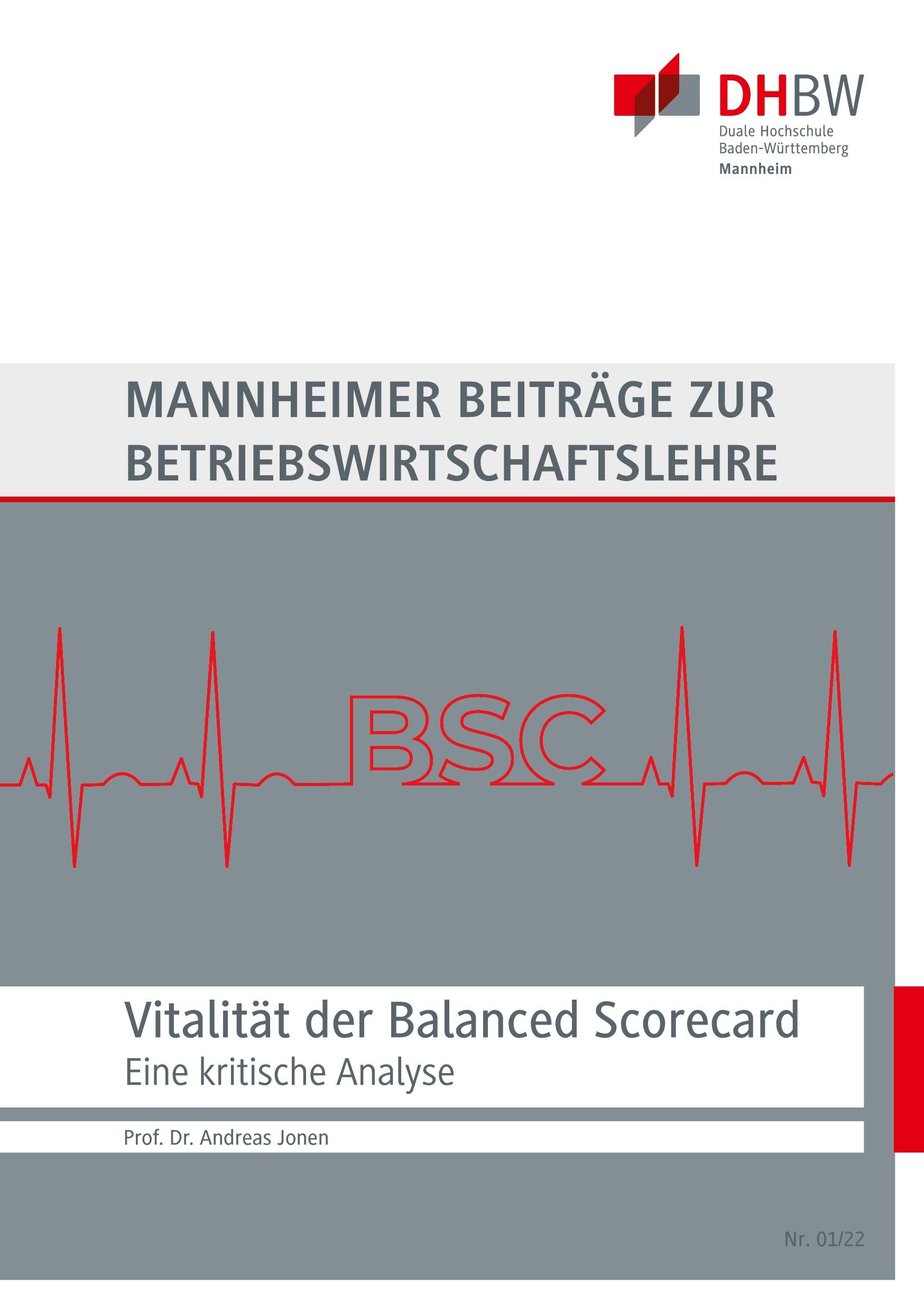 Vitalität der Balanced Scorecard