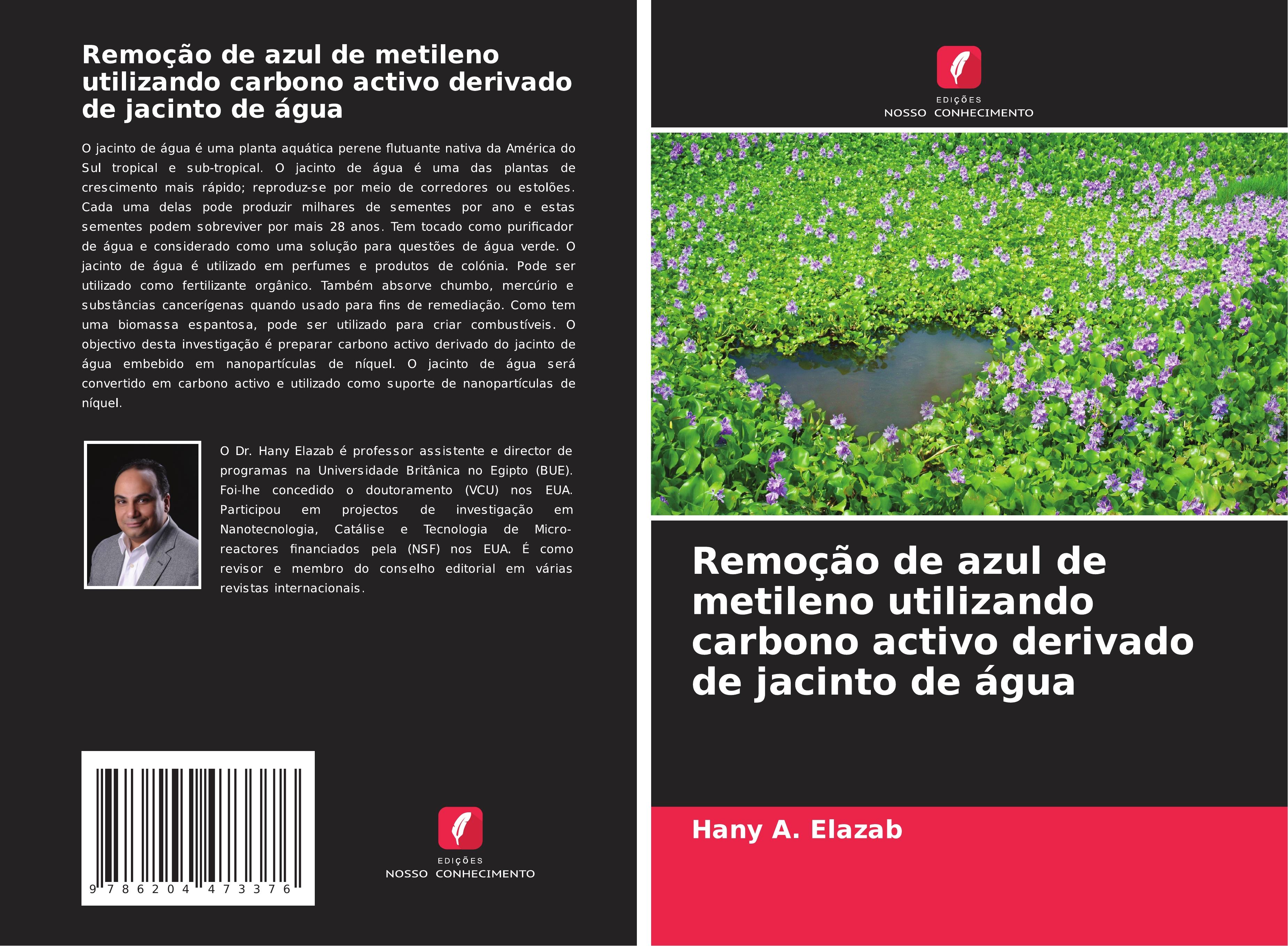 Remoção de azul de metileno utilizando carbono activo derivado de jacinto de água