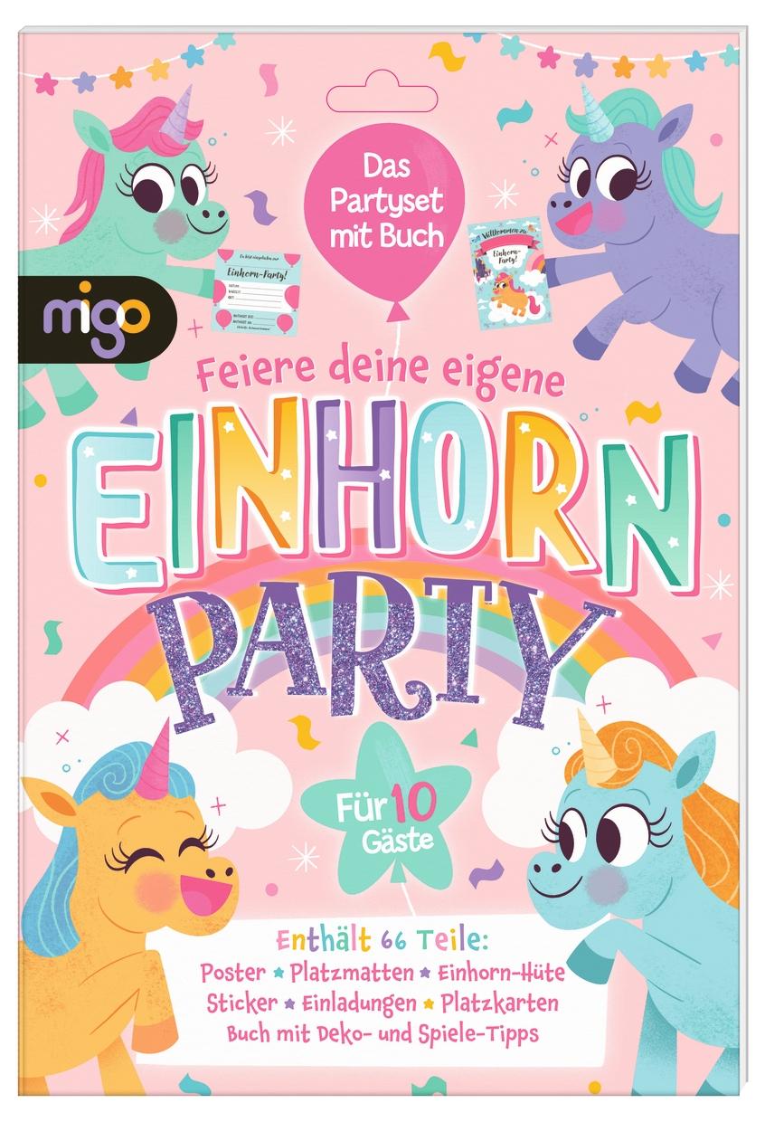 Feiere deine eigene Einhorn-Party