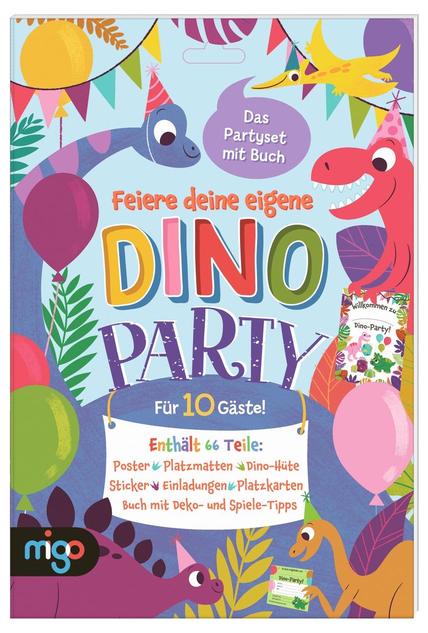 Feiere deine eigene Dino-Party