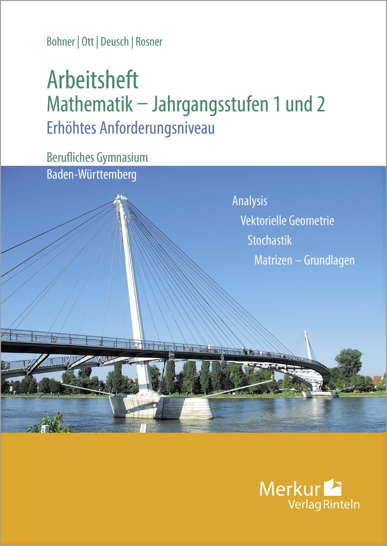 Arbeitsheft - Mathematik - Jahrgangsstufen 1 und 2. Erhöhtes Anforderungsniveau