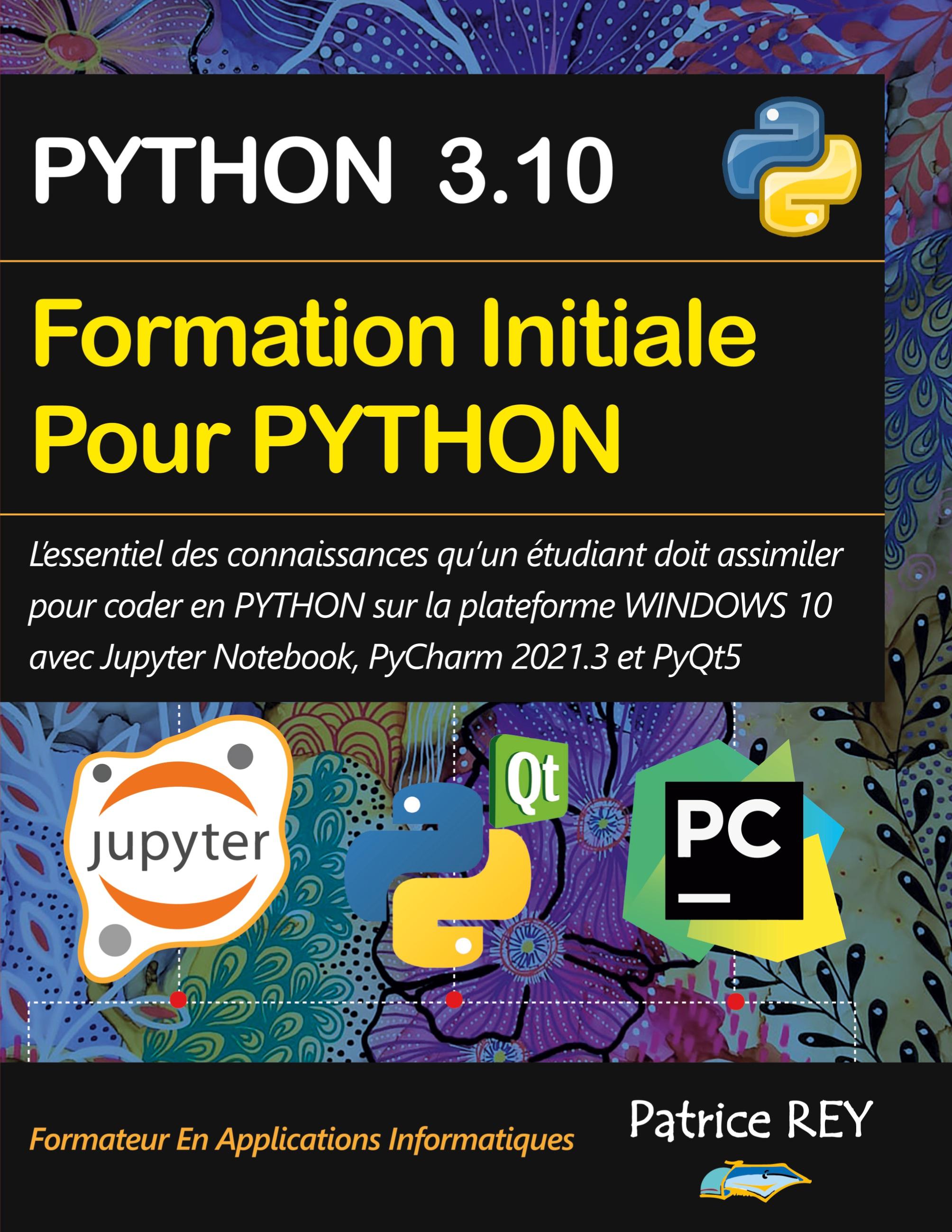 Formation Initiale Python avec Jupyter et PyCharm