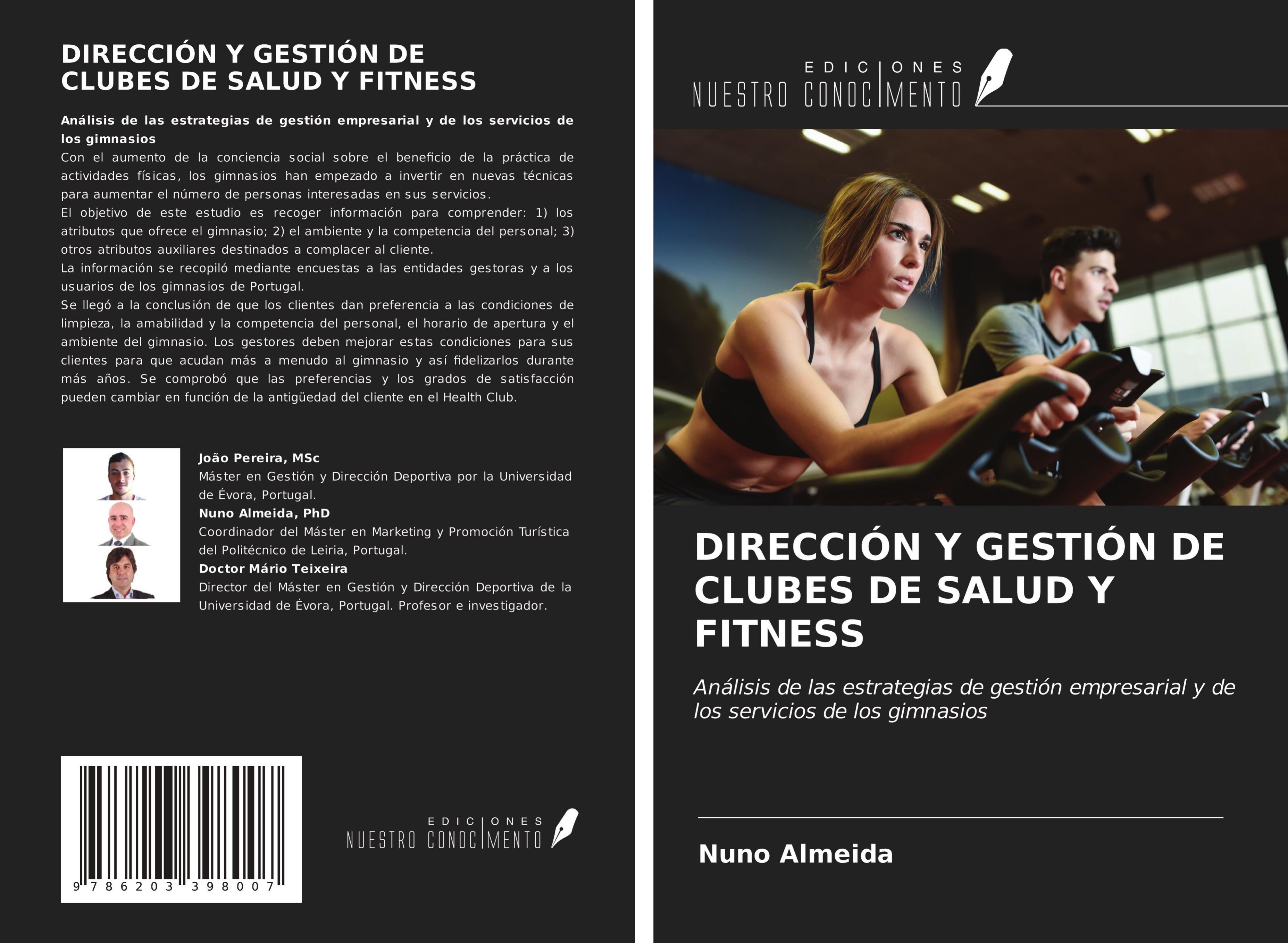 DIRECCIÓN Y GESTIÓN DE CLUBES DE SALUD Y FITNESS