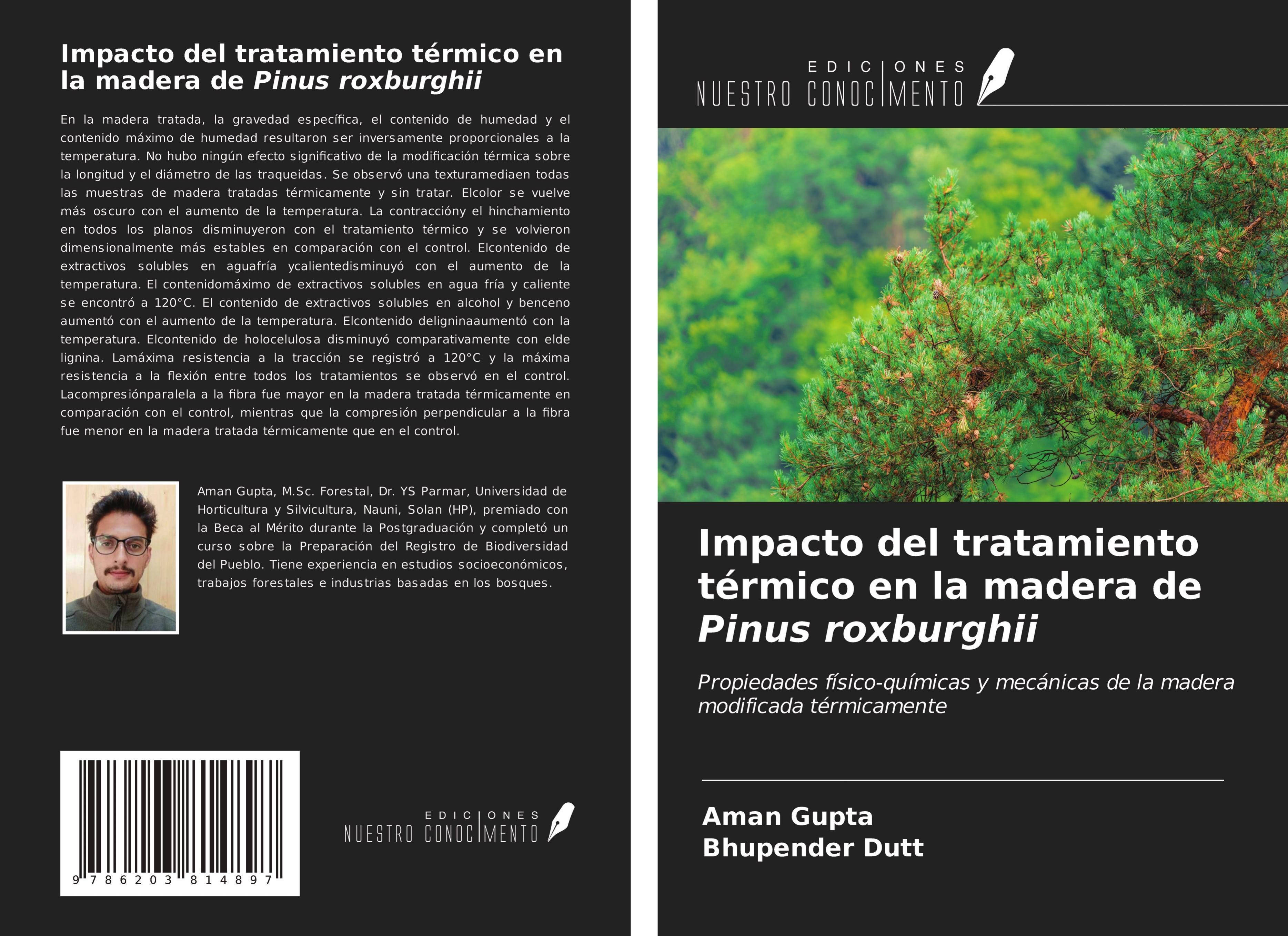 Impacto del tratamiento térmico en la madera de Pinus roxburghii