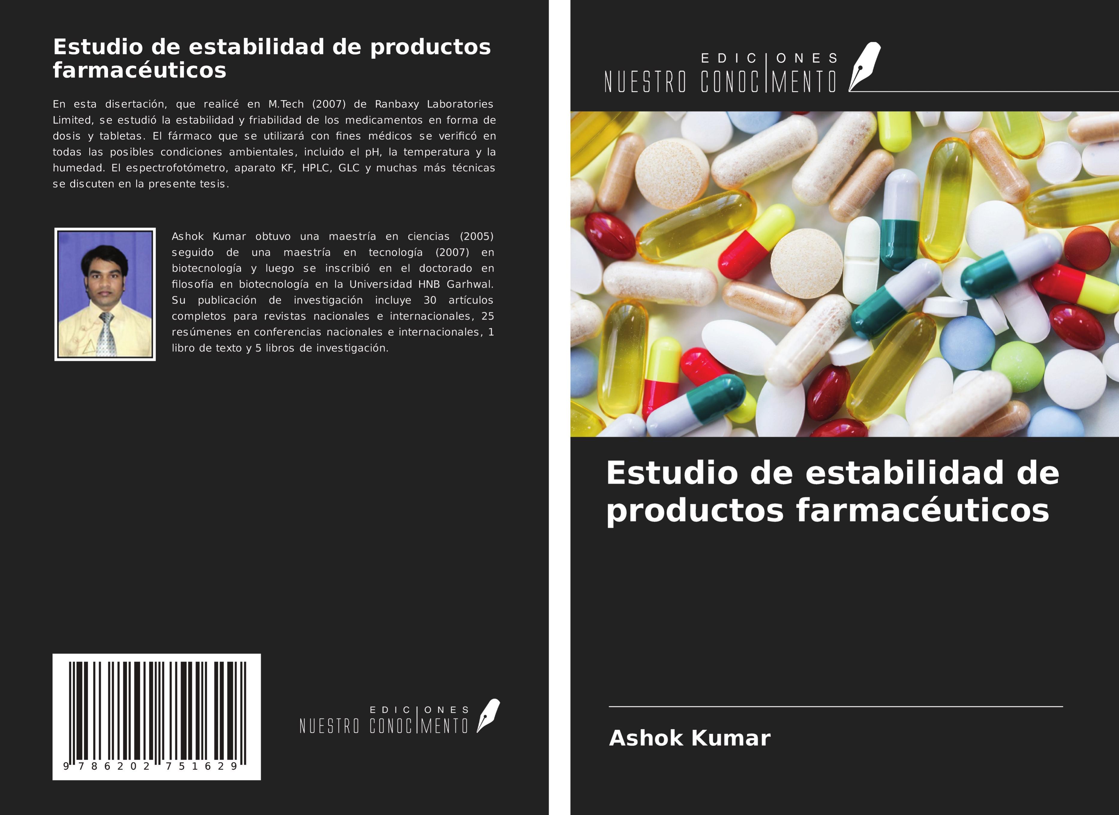 Estudio de estabilidad de productos farmacéuticos