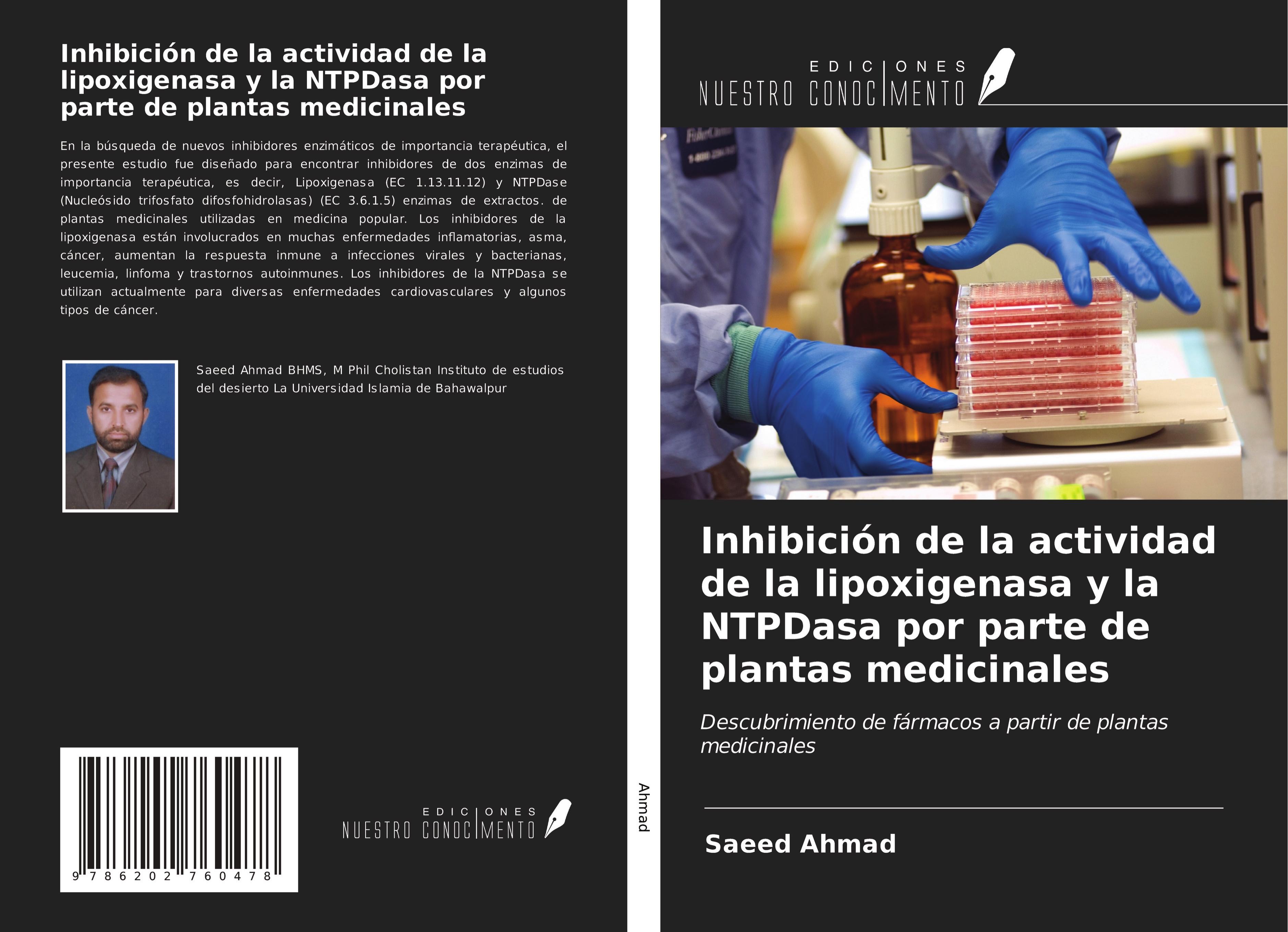 Inhibición de la actividad de la lipoxigenasa y la NTPDasa por parte de plantas medicinales