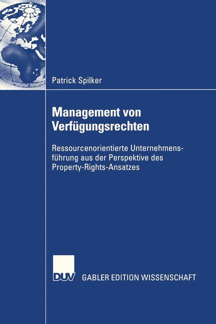 Management von Verfügungsrechten