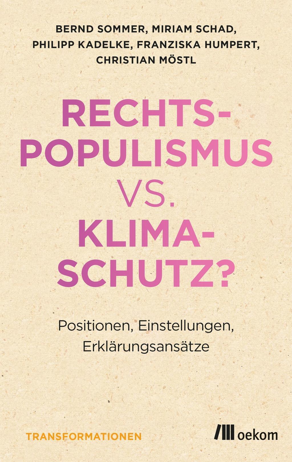 Rechtspopulismus vs. Klimaschutz?