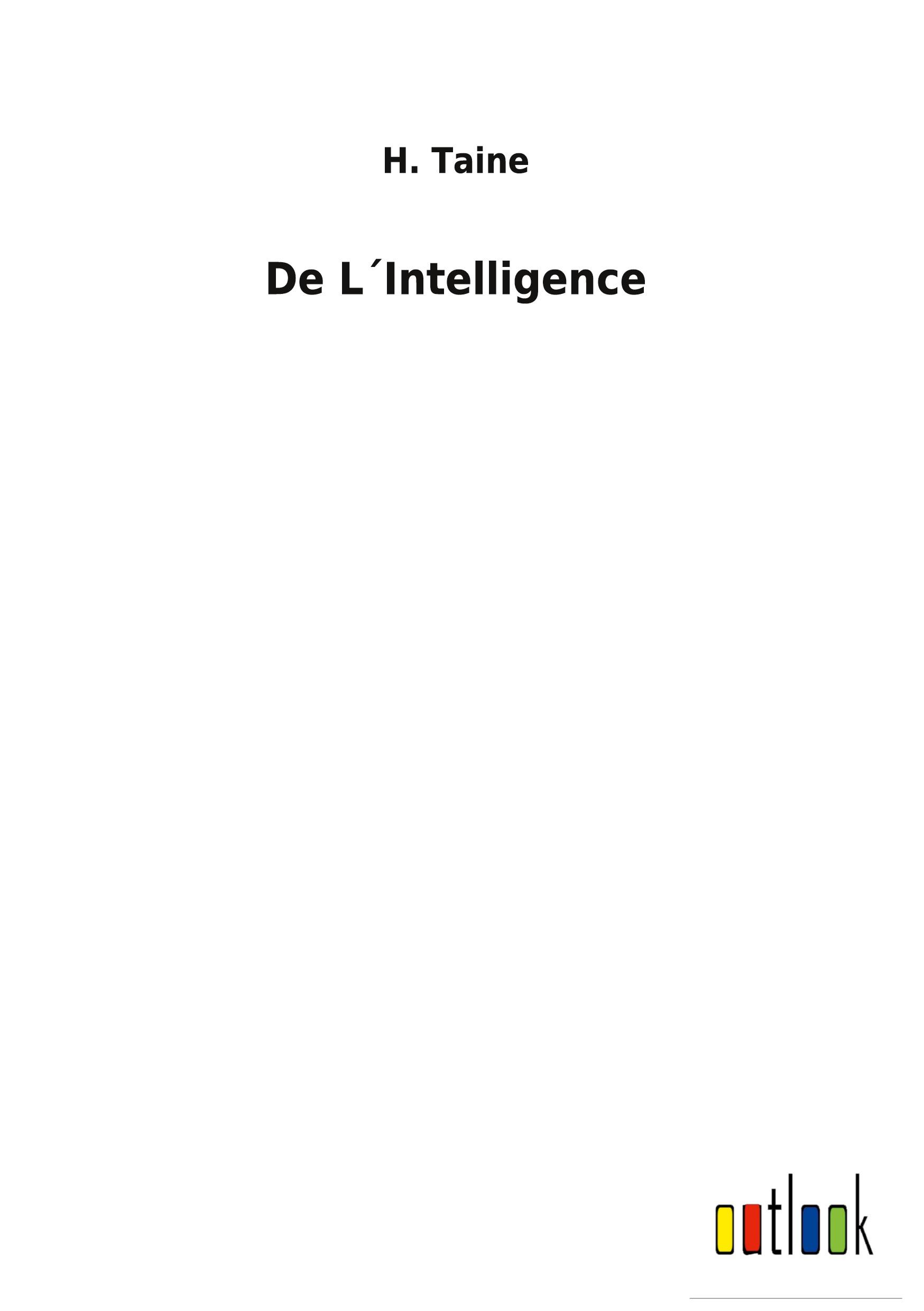 De L´Intelligence