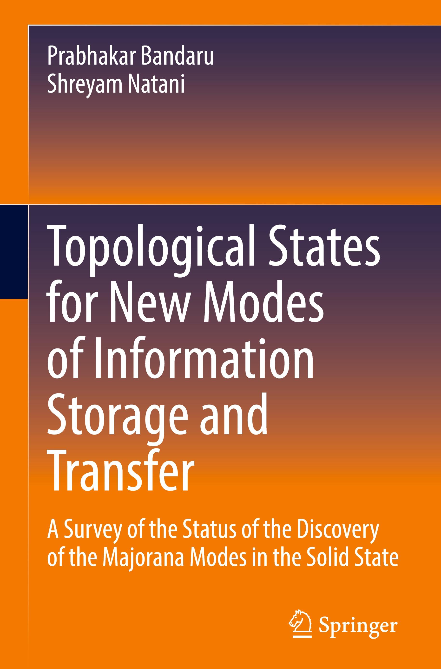 Topological States for New Modes of Information Storage and Transfer