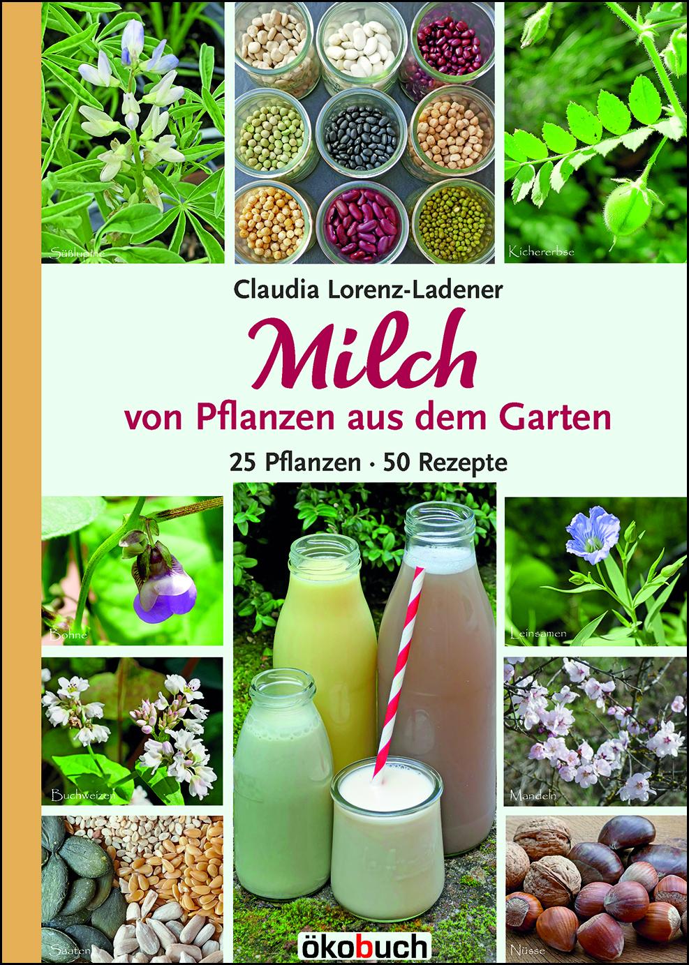 Milch von Pflanzen aus dem Garten