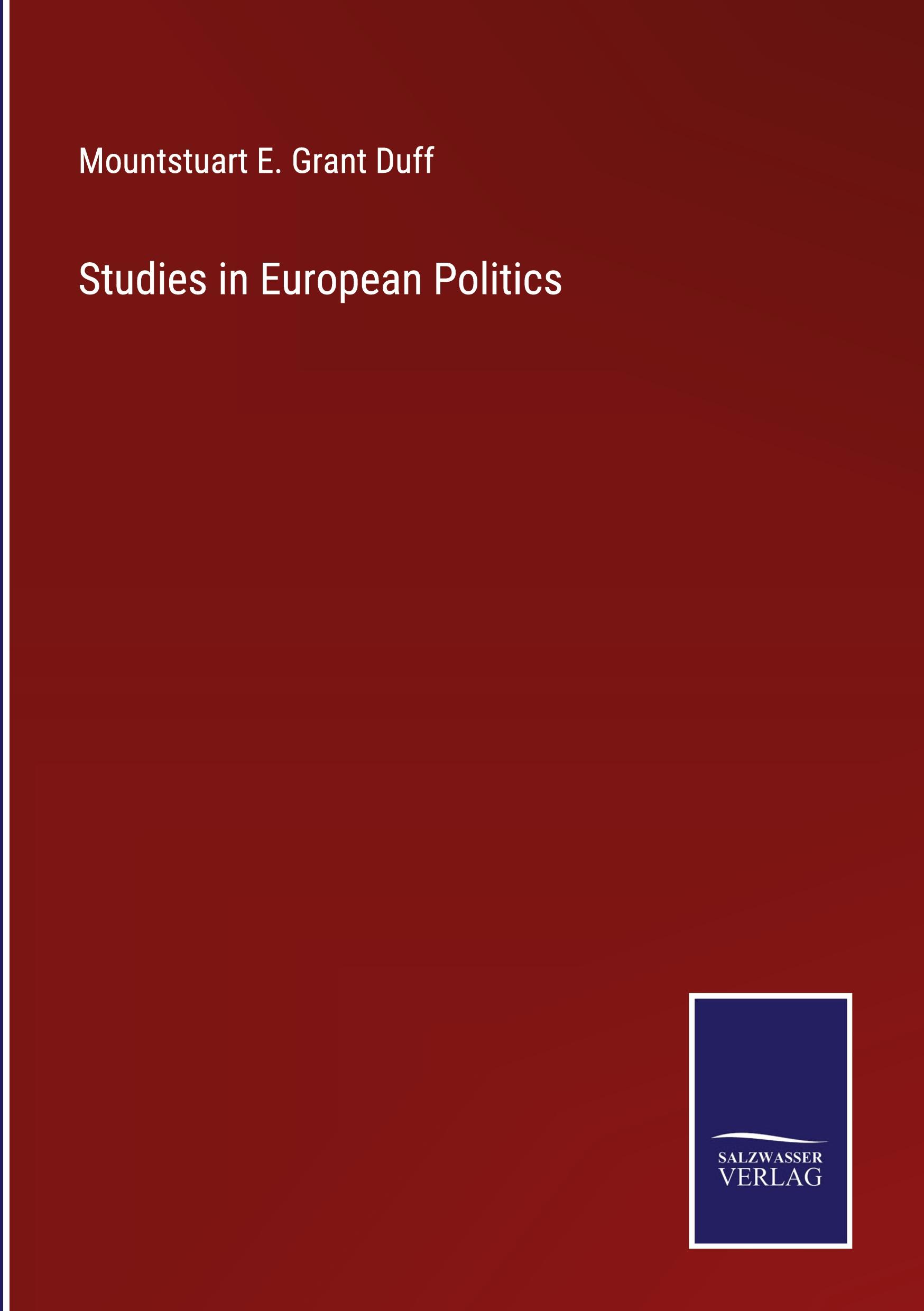 Studies in European Politics