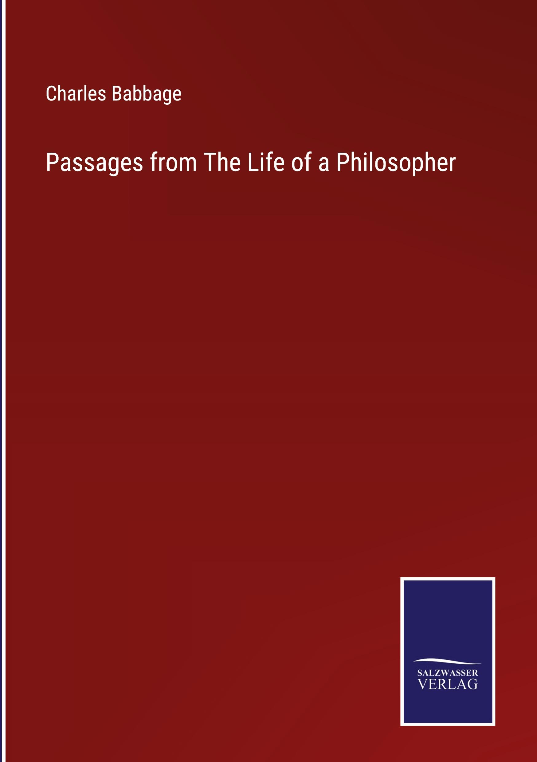 Passages from The Life of a Philosopher