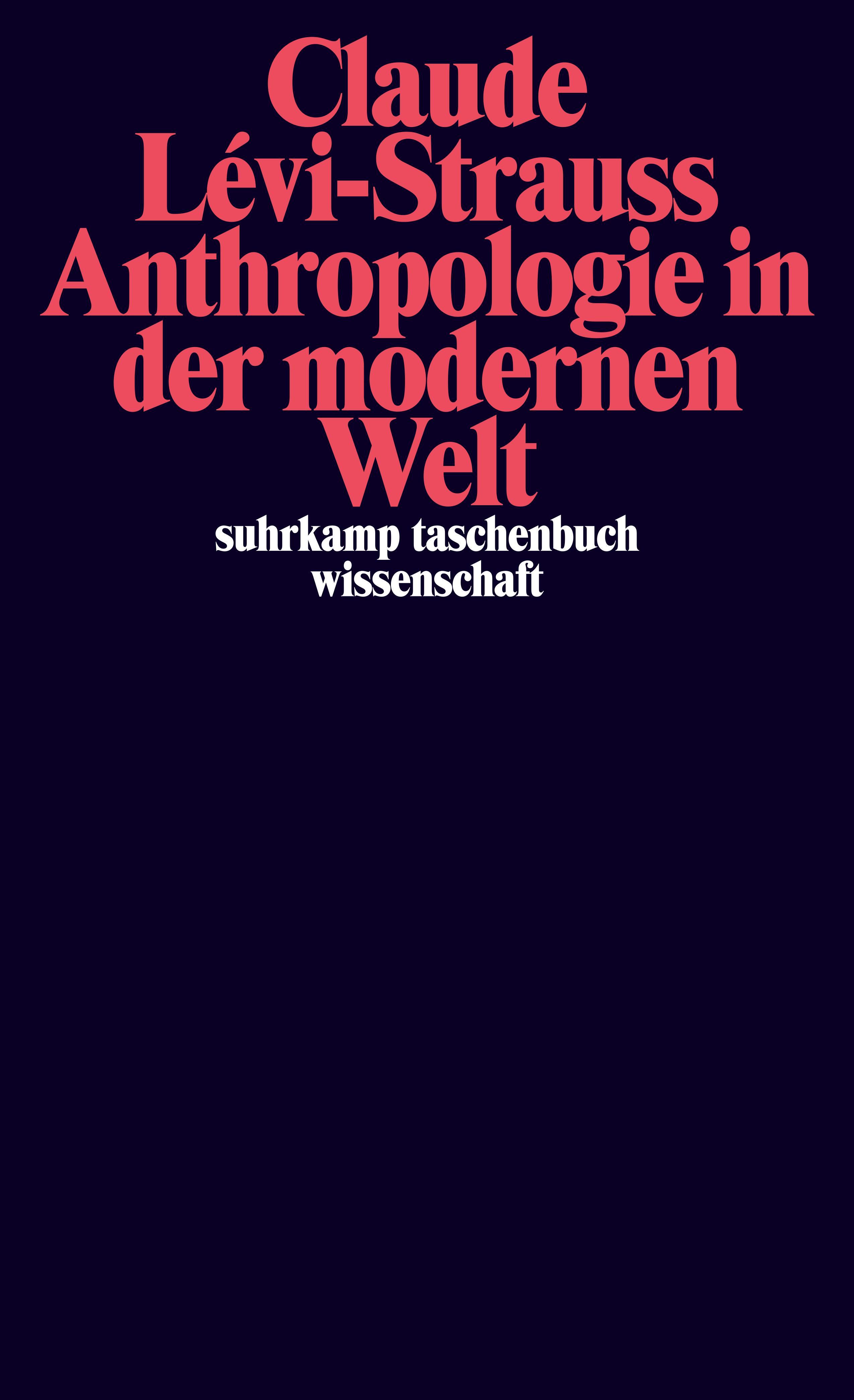 Anthropologie in der modernen Welt