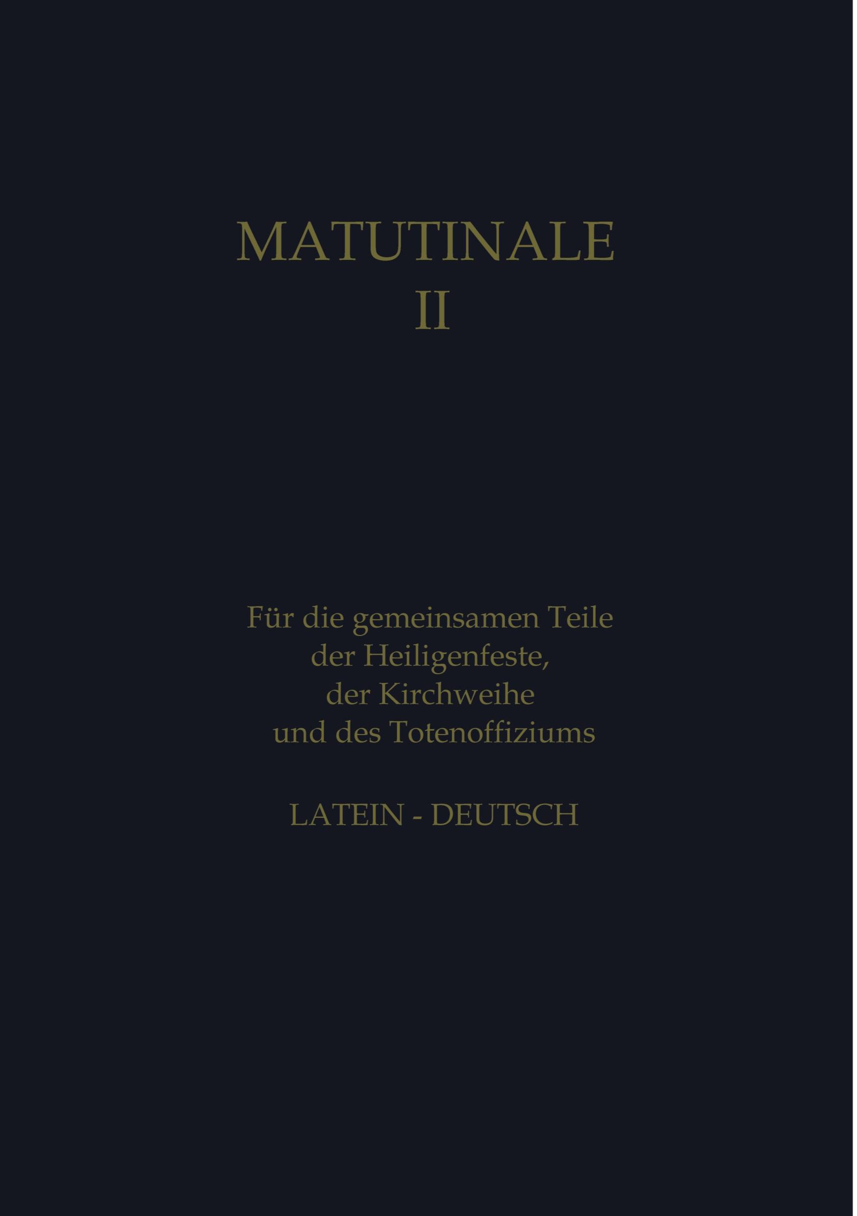 Matutinale II