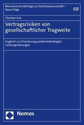 Vertragsrisiken von gesellschaftlicher Tragweite