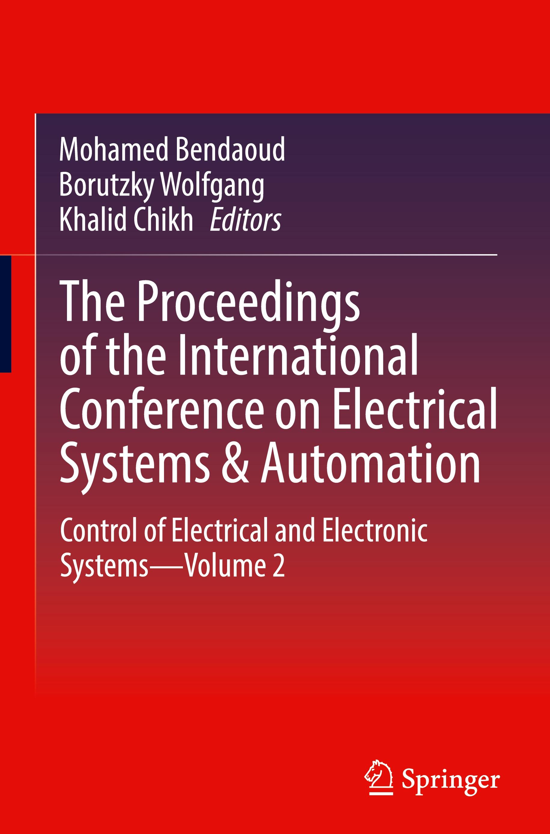 The Proceedings of the International Conference on Electrical Systems & Automation