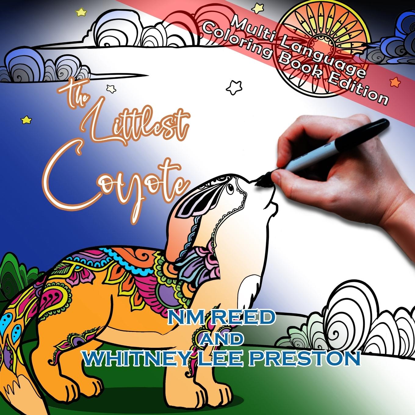 The Littlest Coyote | Multi-Language Coloring Book Edition