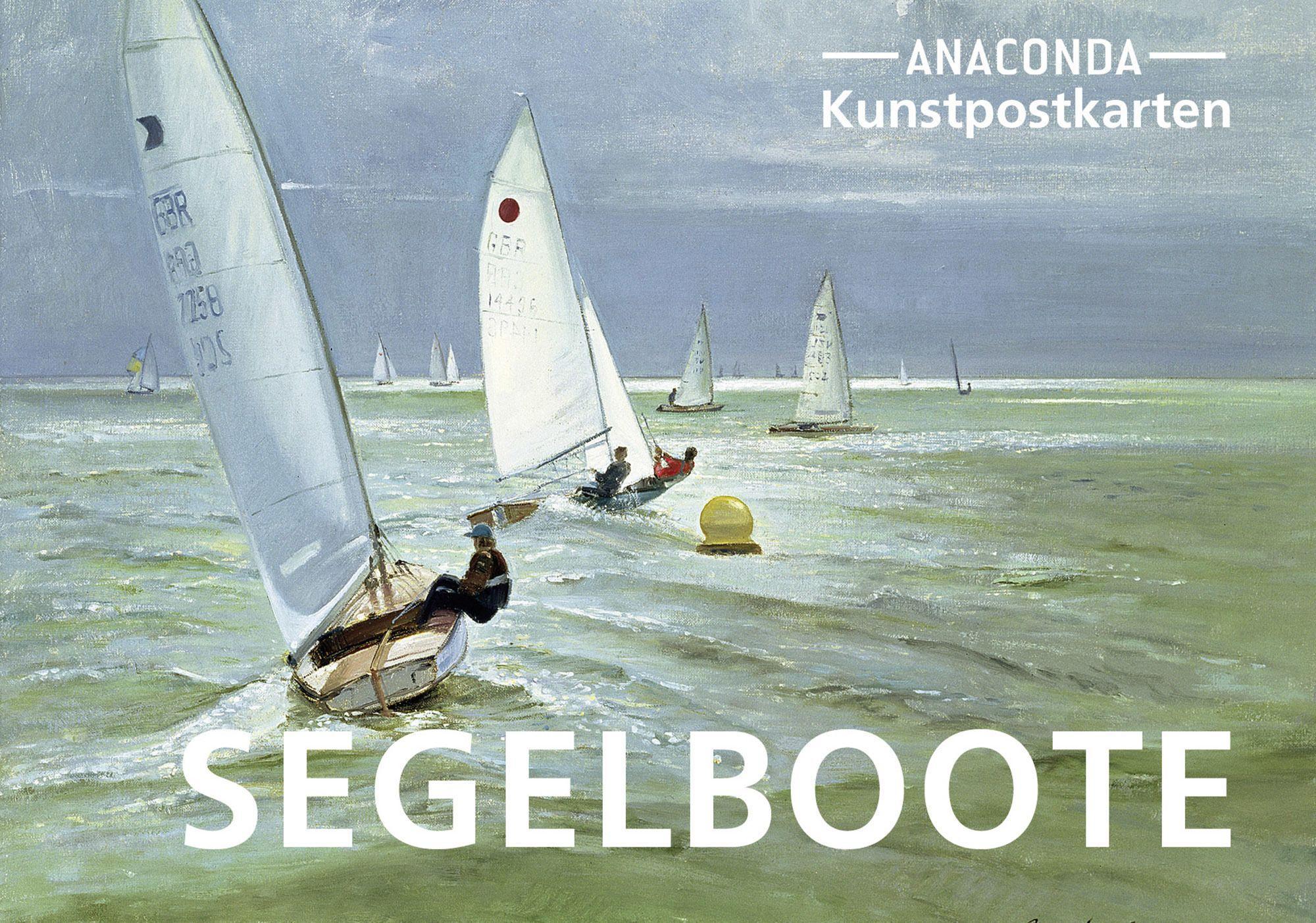 Postkarten-Set Segelboote