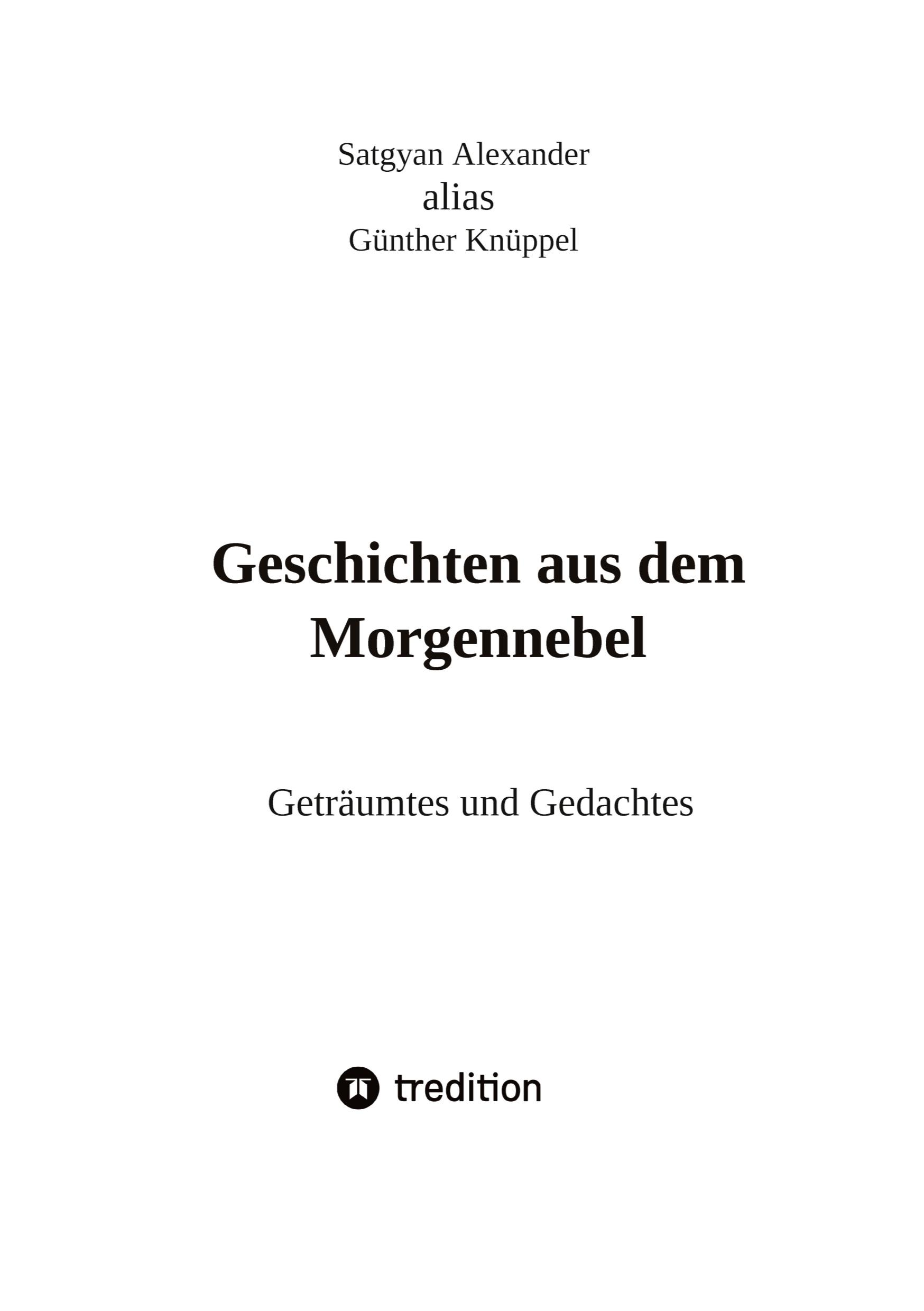 Geschichten aus dem Morgennebel