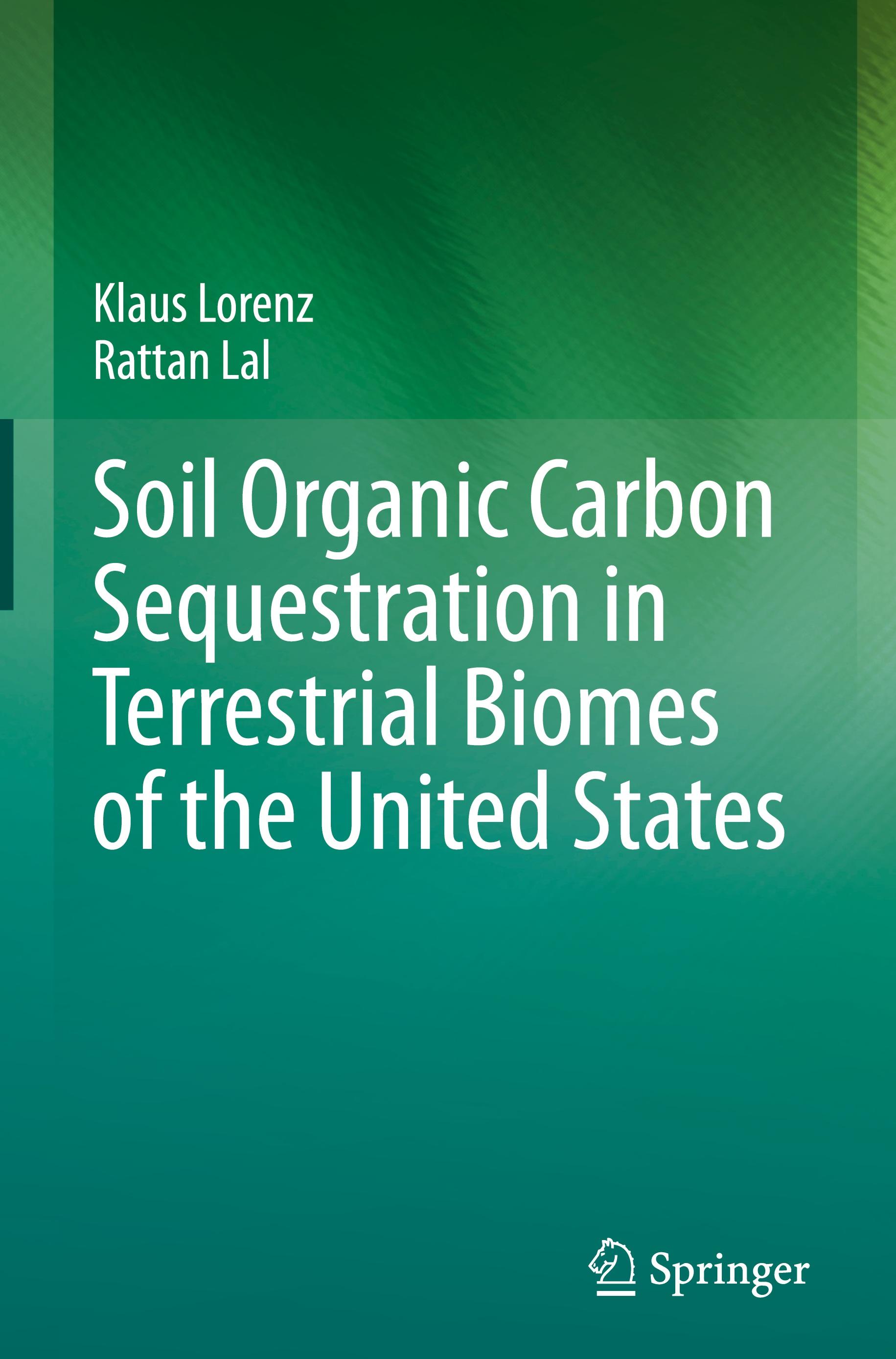 Soil Organic Carbon Sequestration in Terrestrial Biomes of the United States