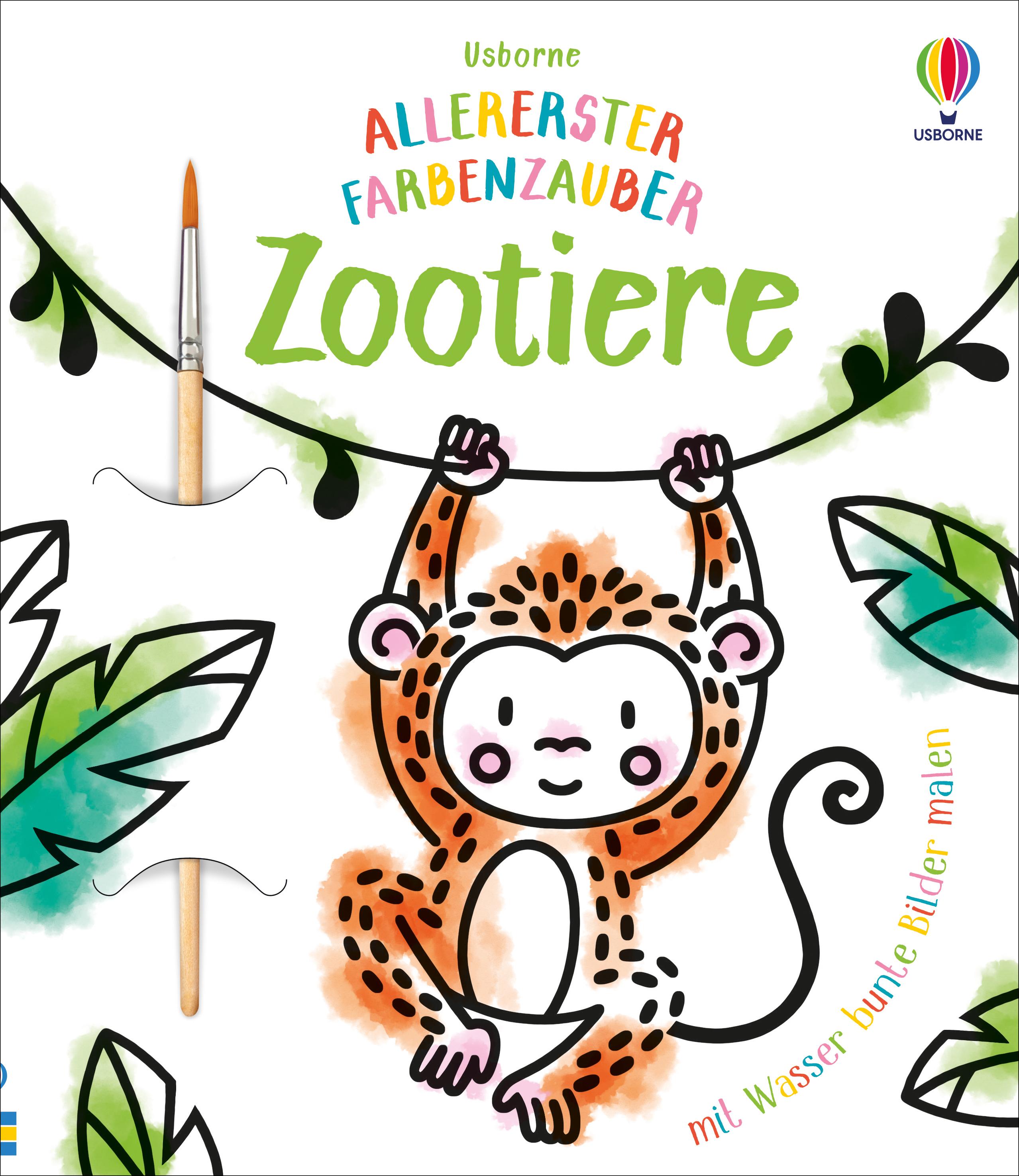 Allererster Farbenzauber: Zootiere