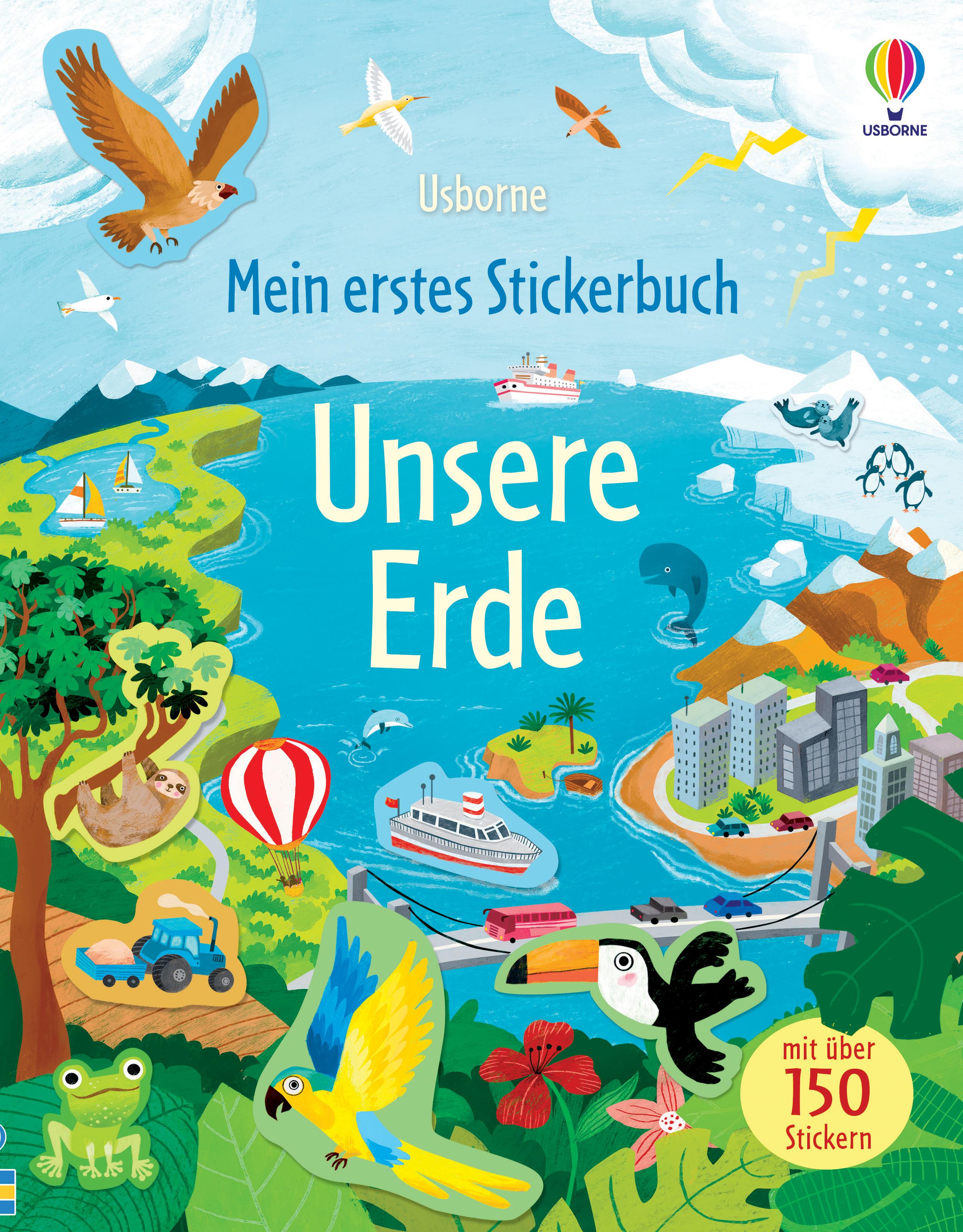 Mein erstes Stickerbuch: Unsere Erde