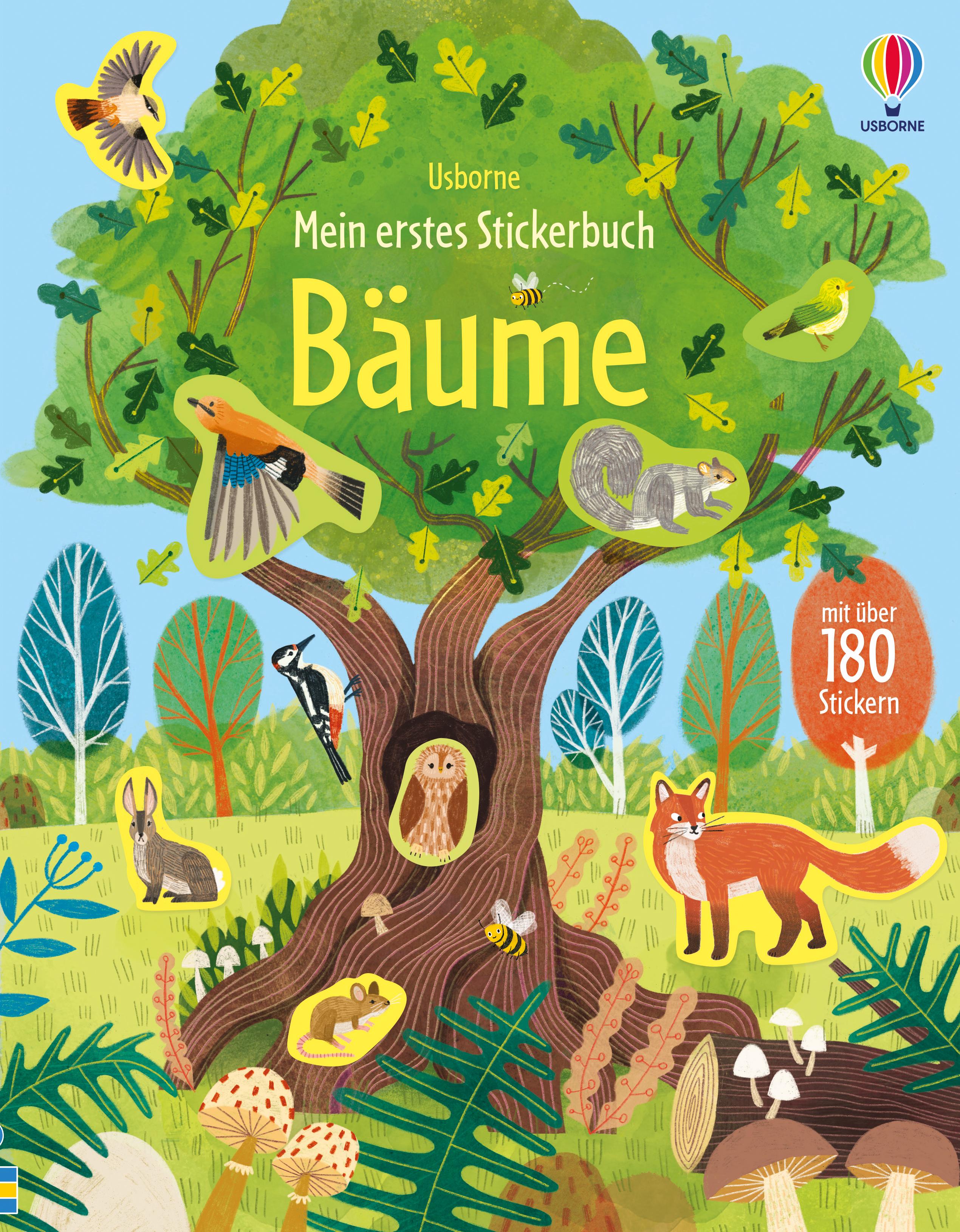 Mein erstes Stickerbuch: Bäume