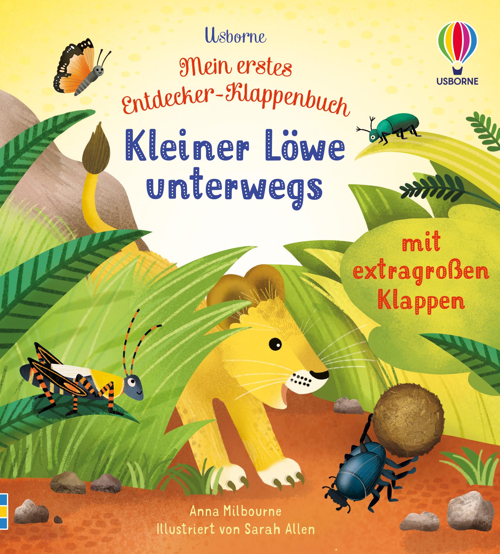 Mein erstes Entdecker-Klappenbuch: Kleiner Löwe unterwegs