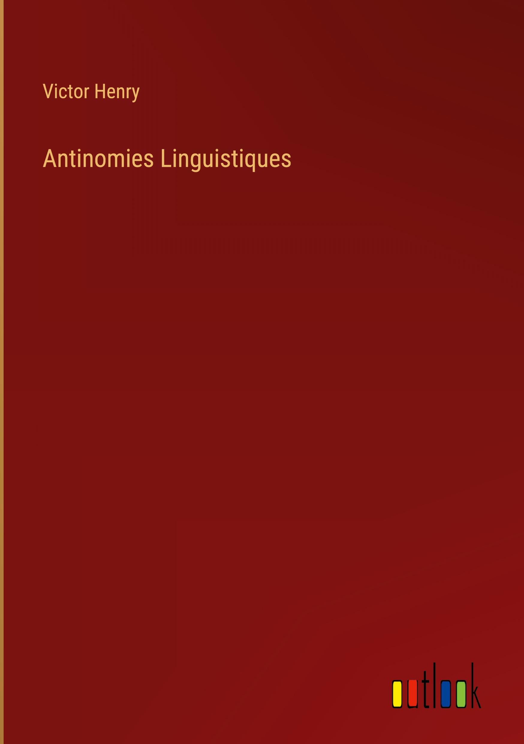 Antinomies Linguistiques