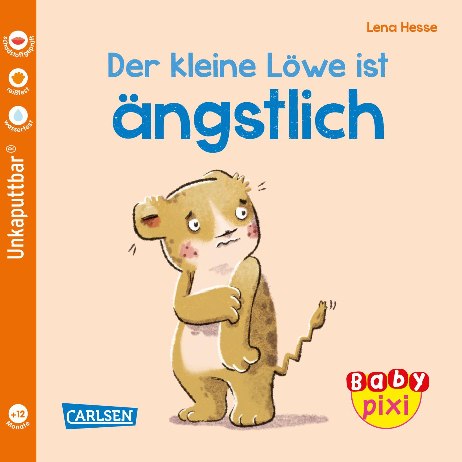 Baby Pixi (unkaputtbar) 111: VE 5 Der kleine Löwe ist ängstlich (5 Exemplare)