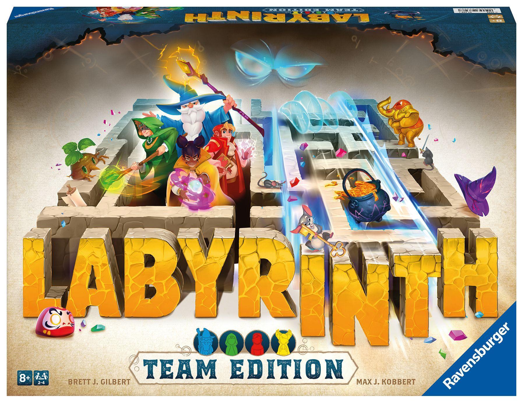 Ravensburger 27328 Labyrinth Team Edition- Die kooperative Variante des Spieleklassikers für 2 - 4 Personen ab 8 Jahren