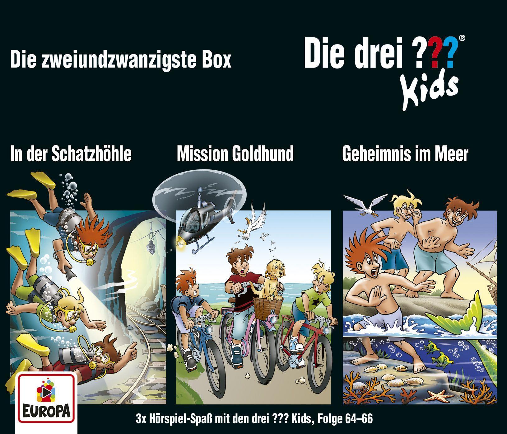 Die drei ??? Kids - 3er Box  22 (Folgen 64, 65, 66)