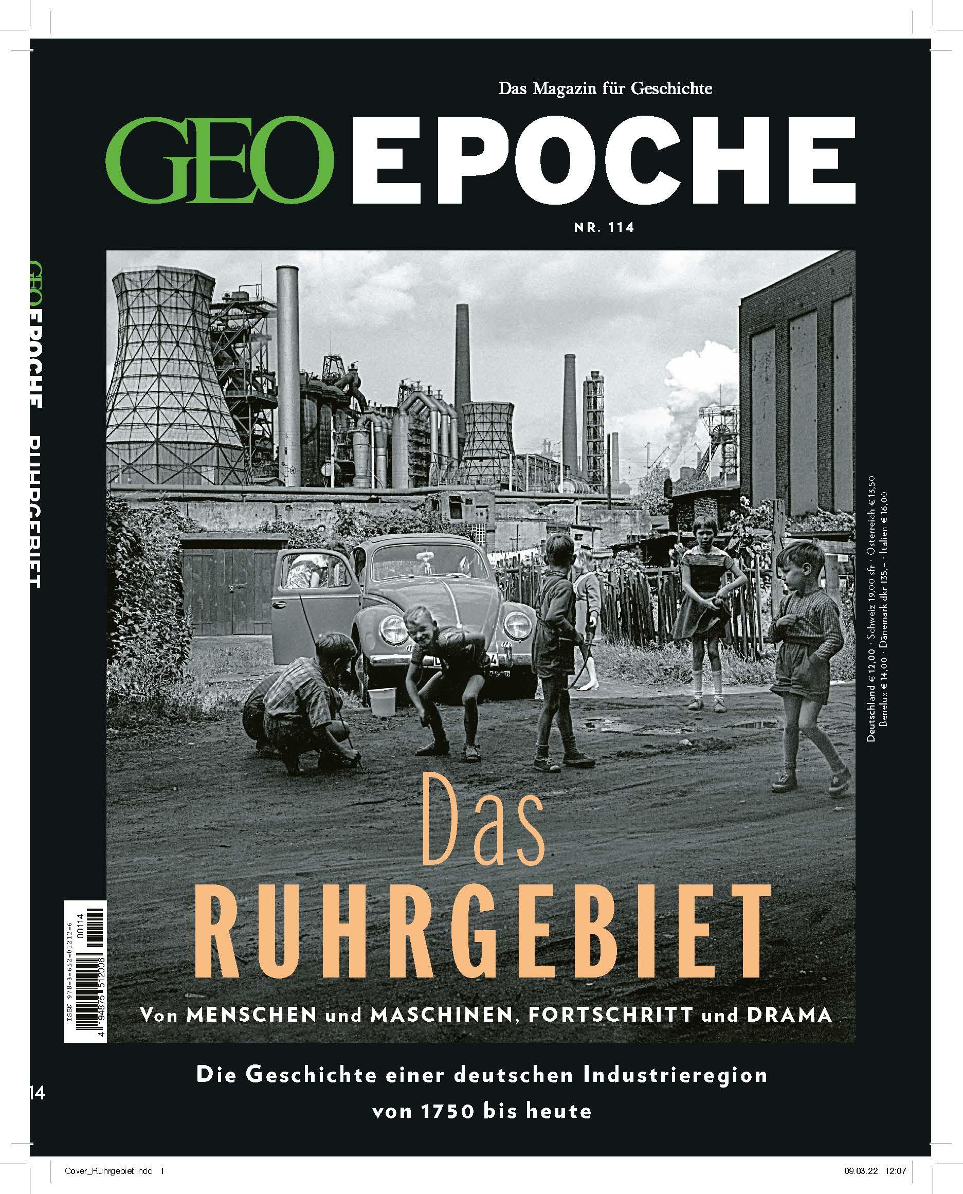 GEO Epoche mit DVD 114/2022 - Das Ruhrgebiet