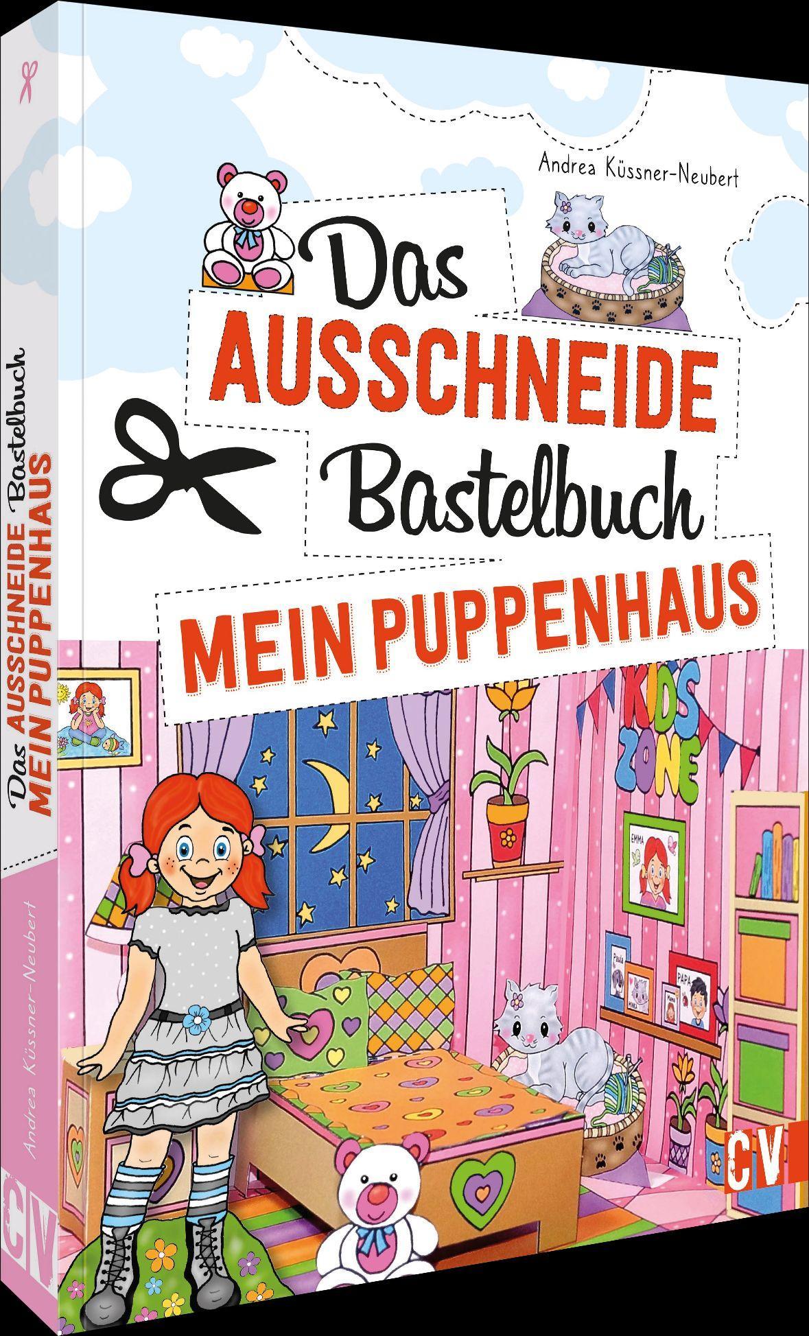 Das Ausschneide-Bastelbuch Mein Puppenhaus