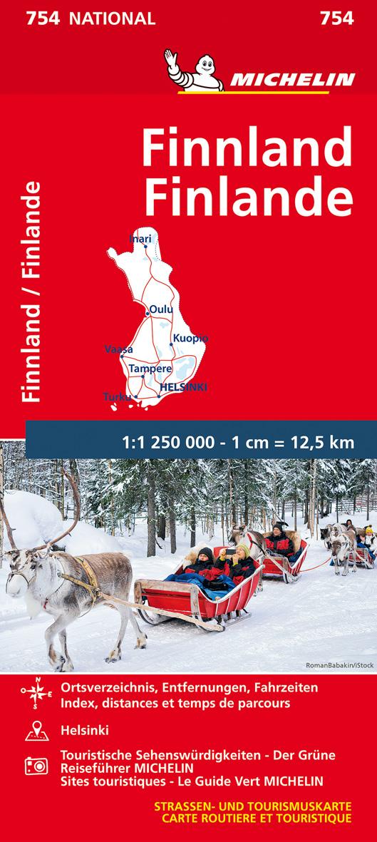 Michelin Finnland 1:1.250.000