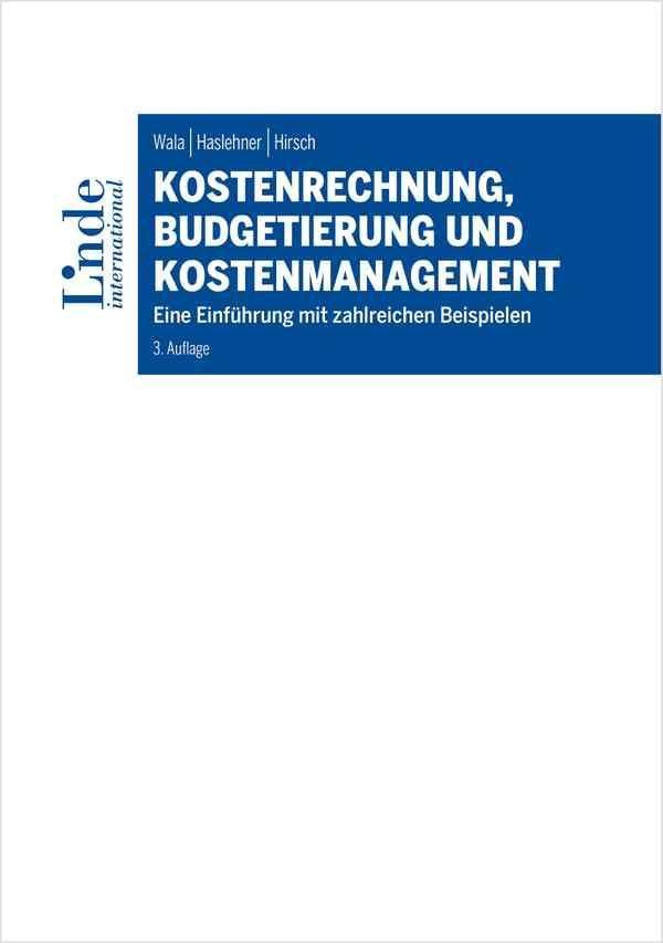 Kostenrechnung, Budgetierung und Kostenmanagement