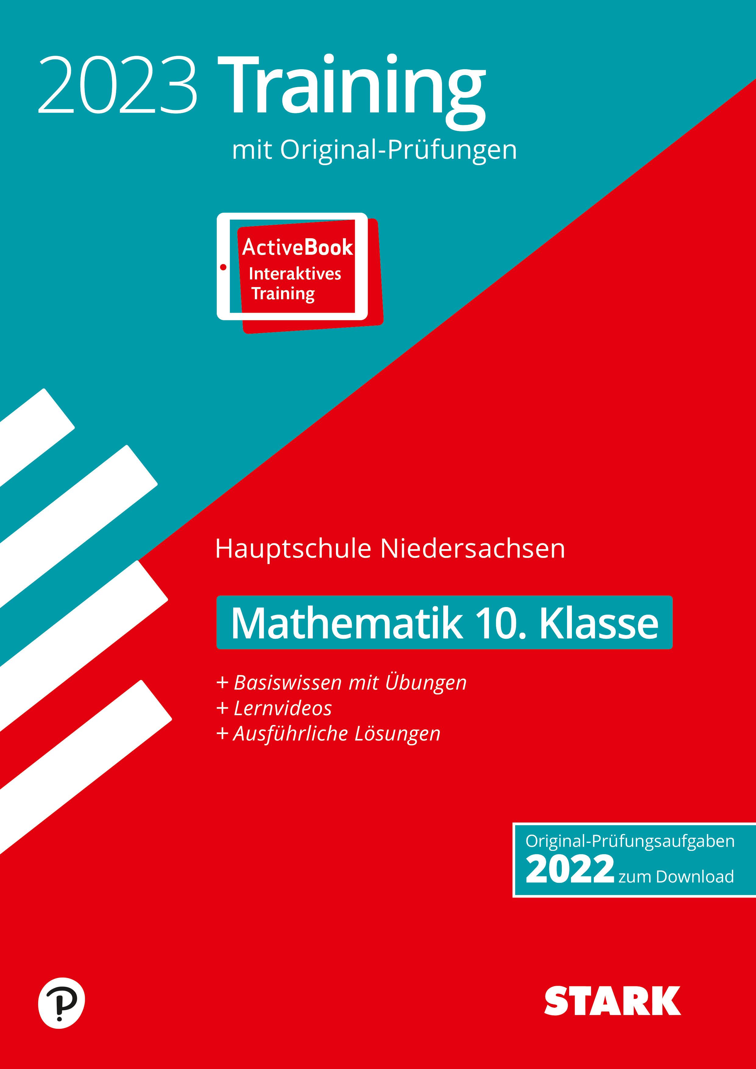 STARK Original-Prüfungen und Training Hauptschule 2023 - Mathematik 10. Klasse - Niedersachsen