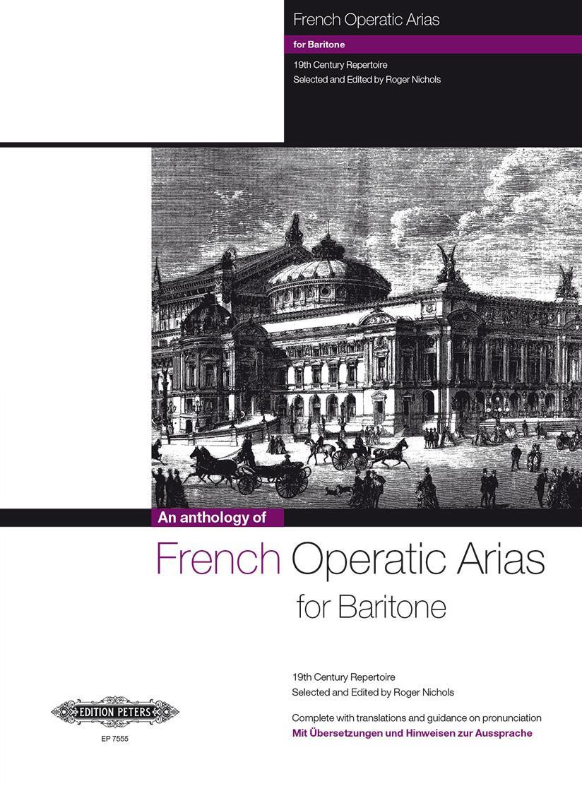 French Operatic Arias for Baritone and Piano