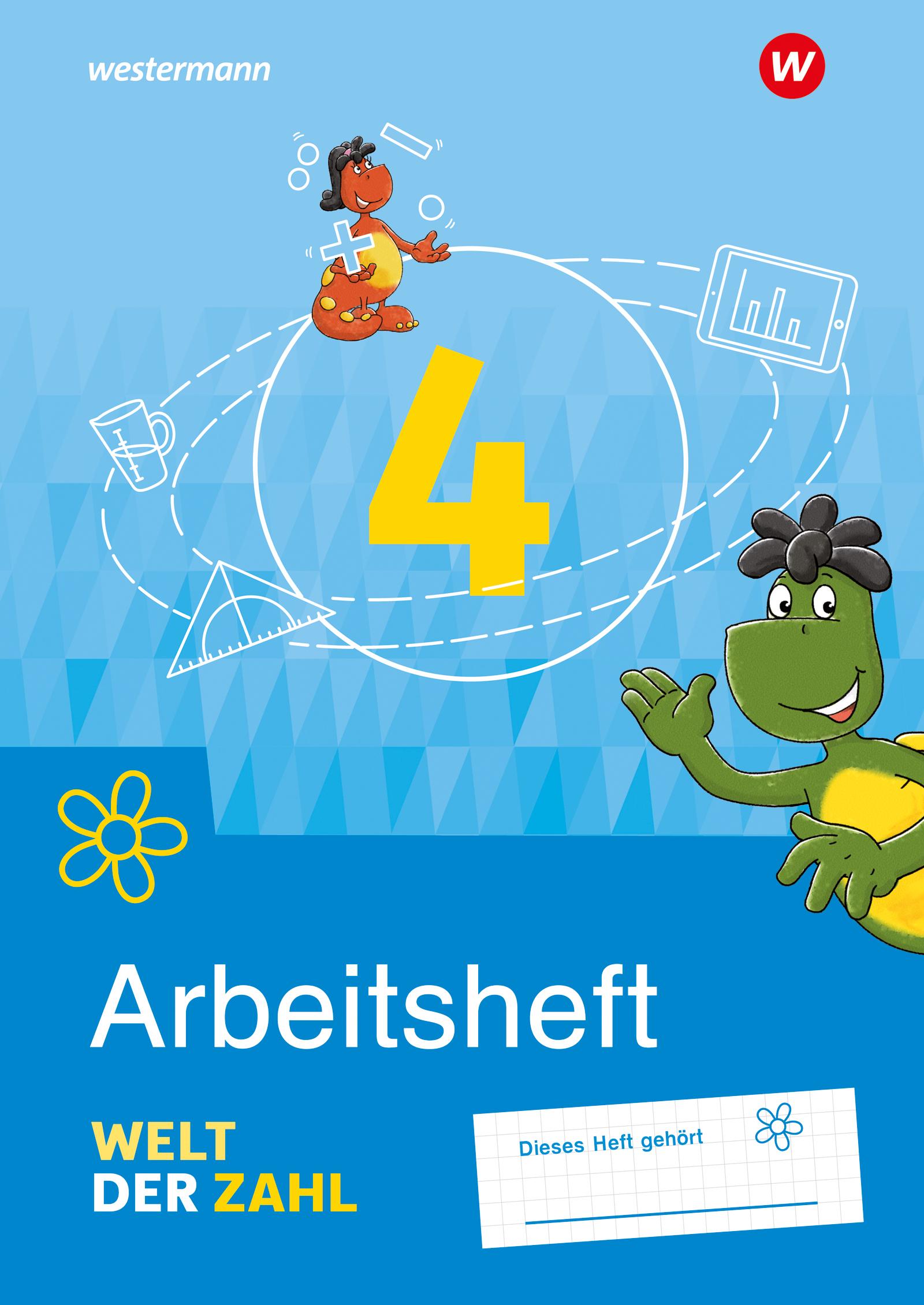 Welt der Zahl 4. Arbeitsheft. Allgemeine Ausgabe