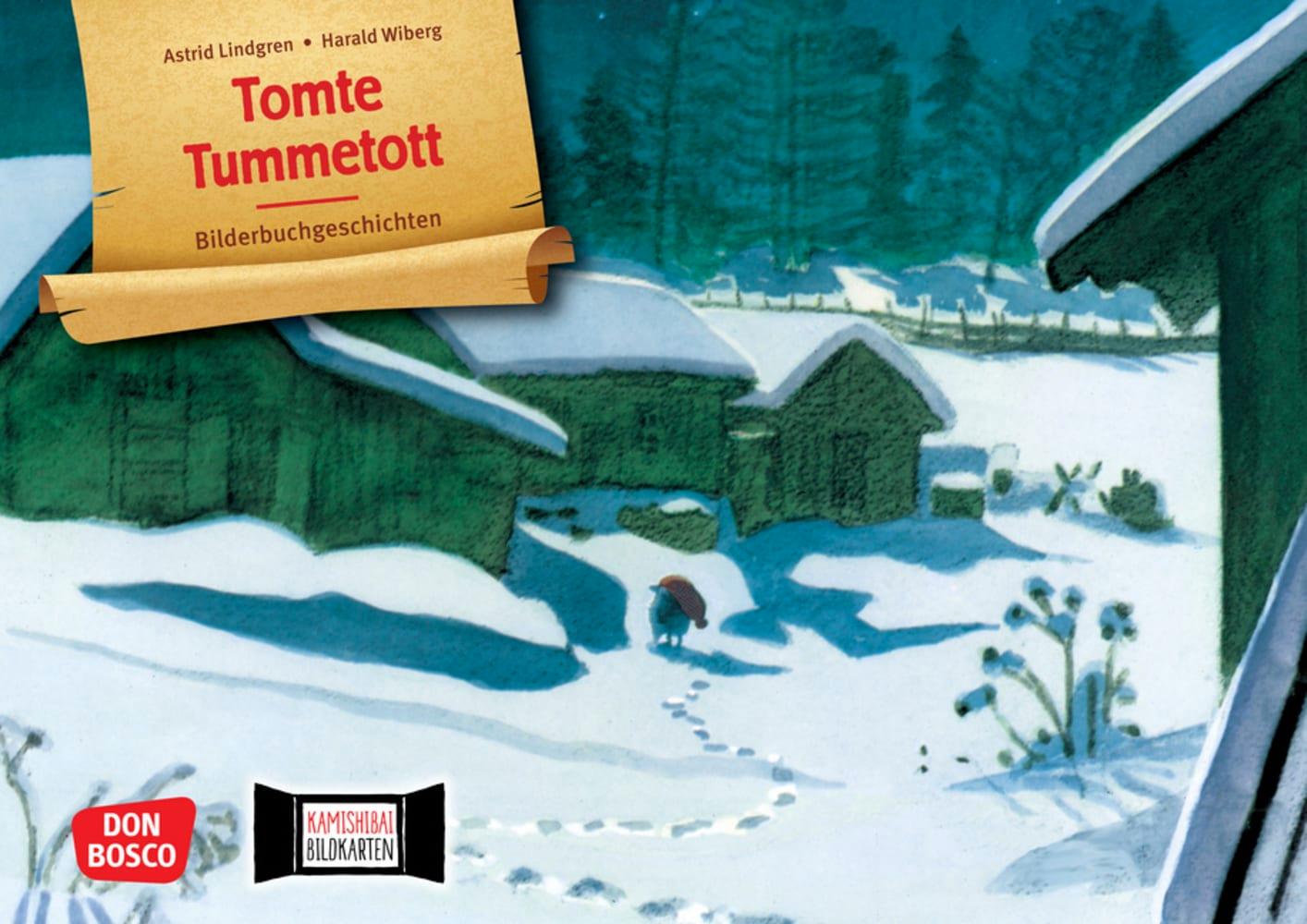 Tomte Tummetott. Kamishibai Bildkartenset