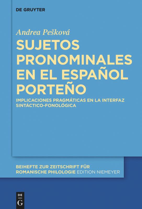 Sujetos pronominales en el español porteño