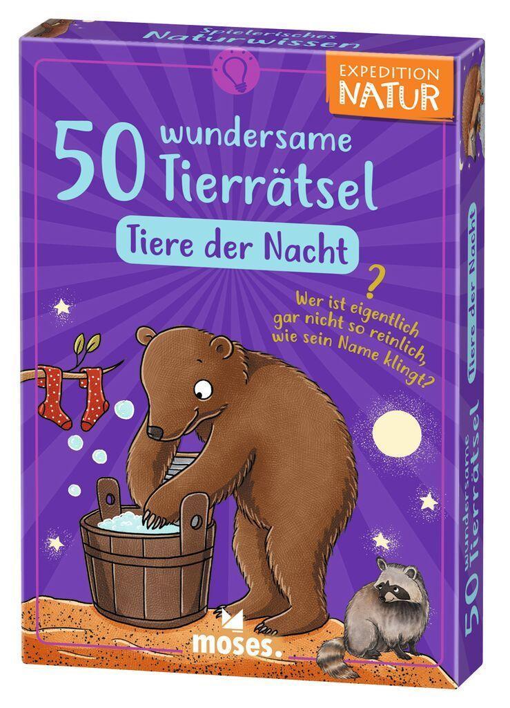 50 wundersame Tierrätsel - Tiere der Nacht