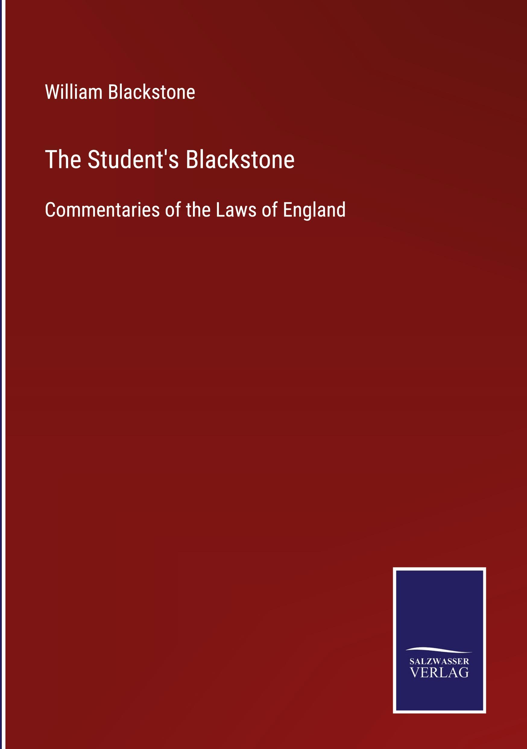 The Student's Blackstone