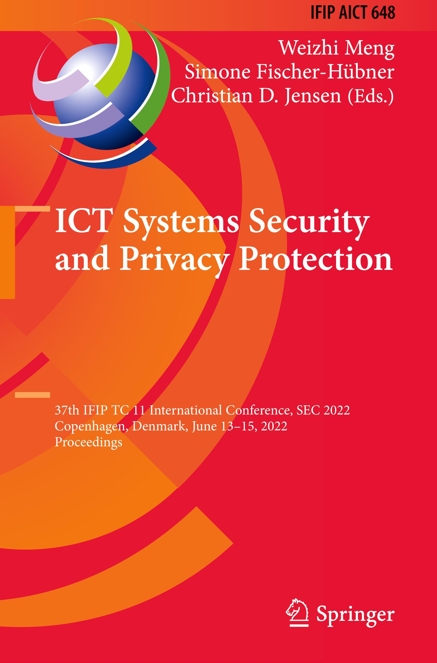 ICT Systems Security and Privacy Protection