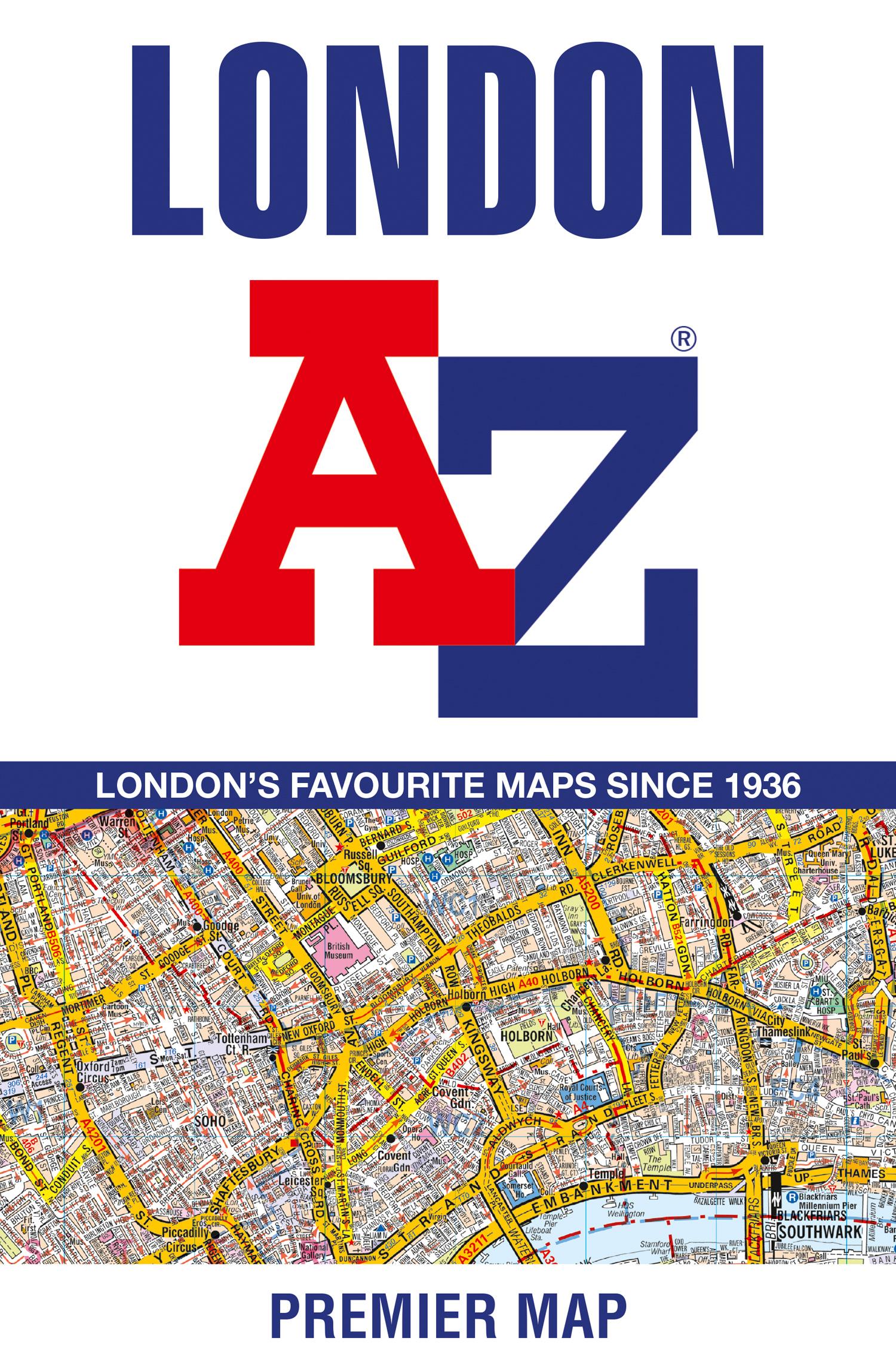 London A-Z Premier Map