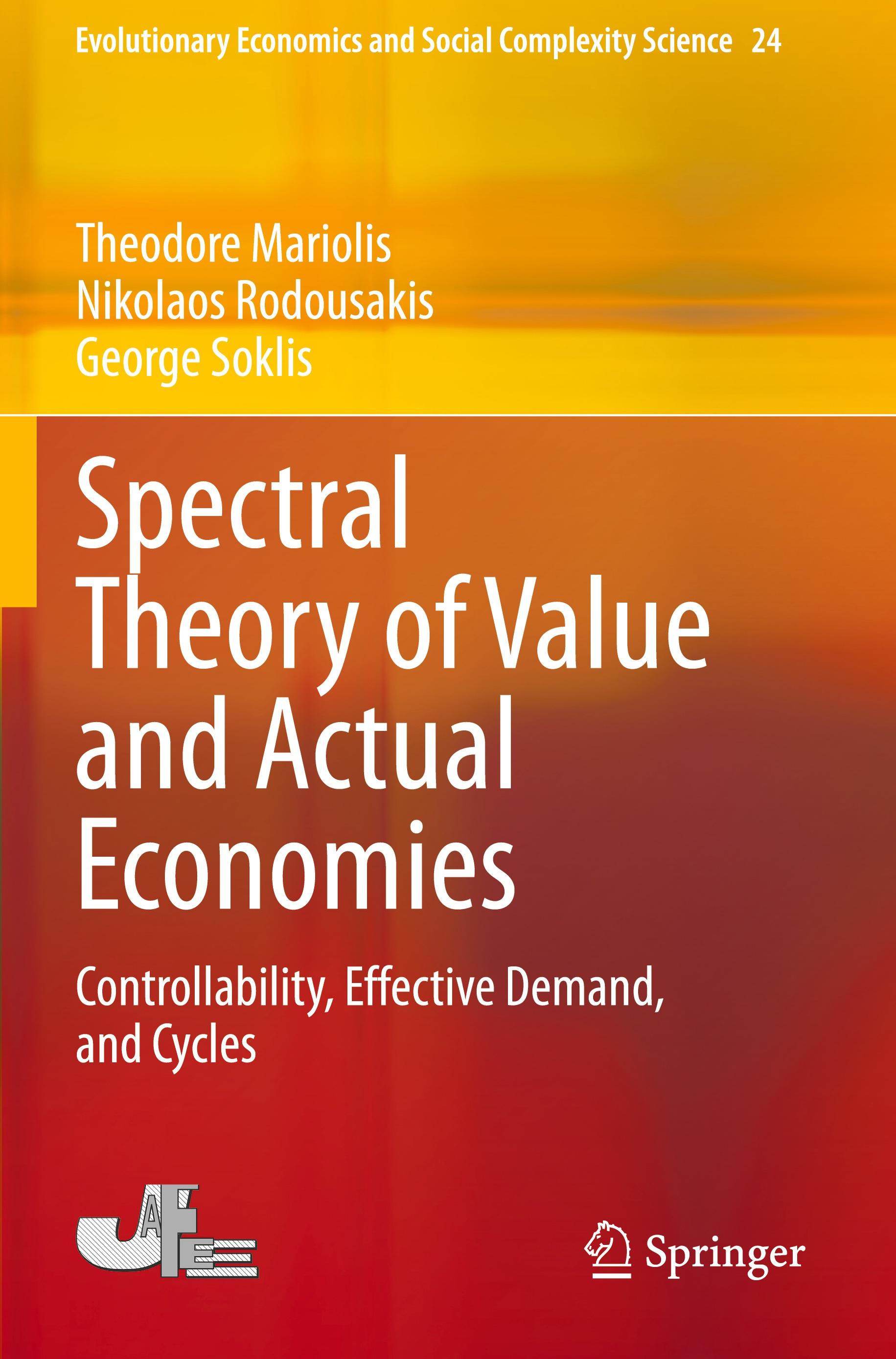 Spectral Theory of Value and Actual Economies